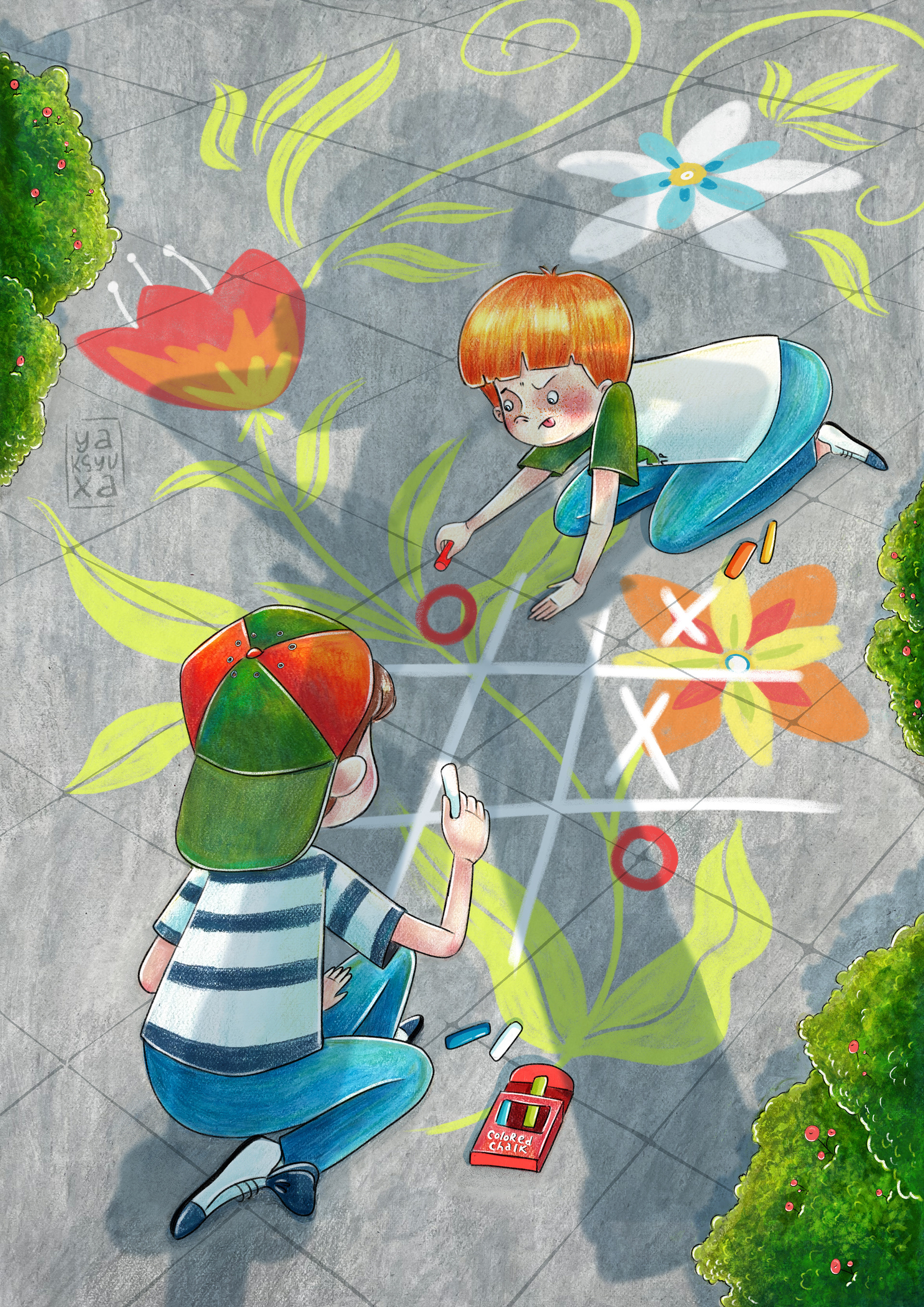 Childhood week 2023. Prompt: Colours