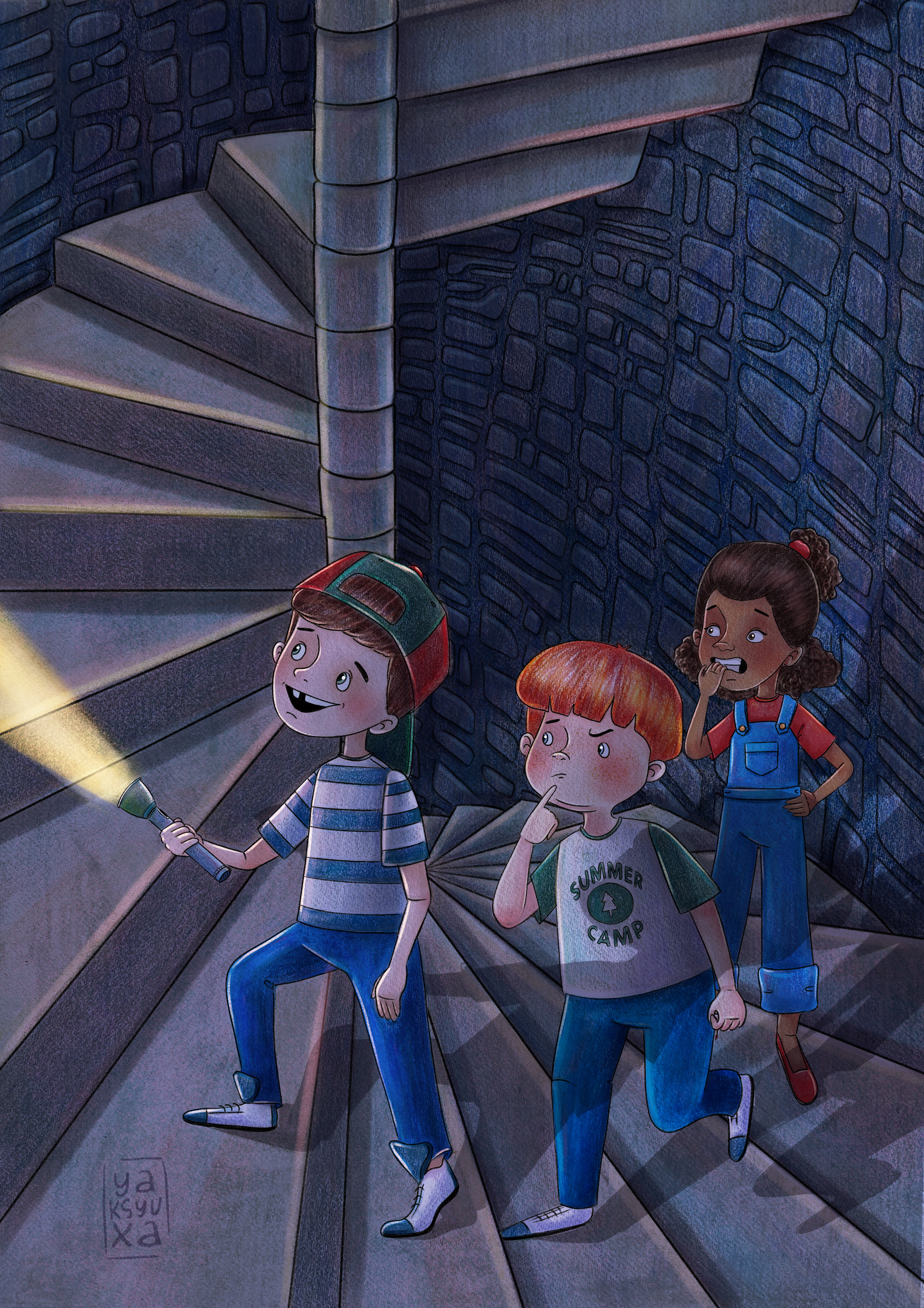 Childhood week 2023. Prompt: Dark