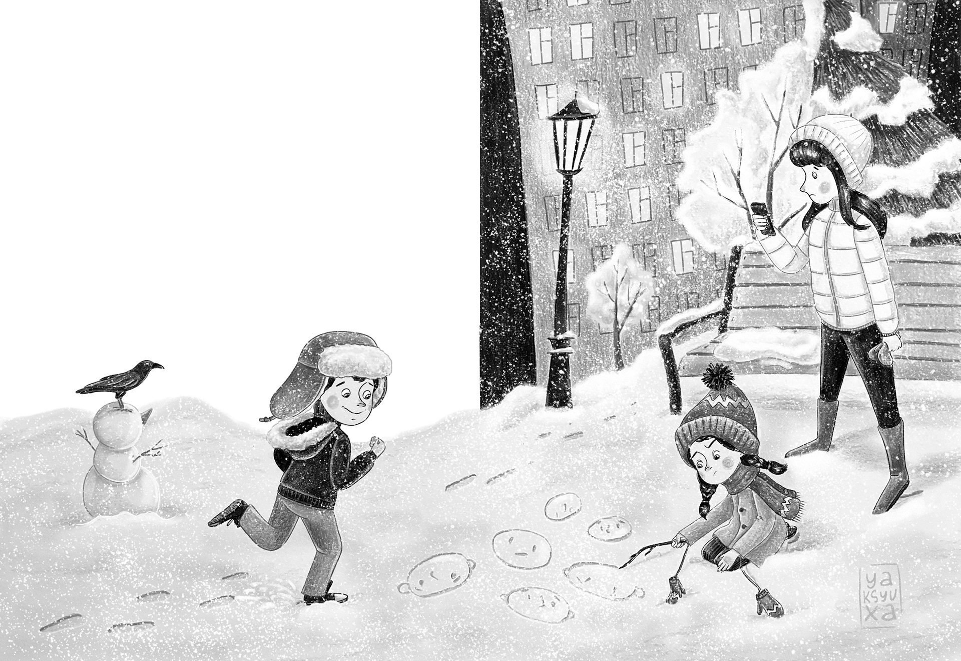 Winter illustration