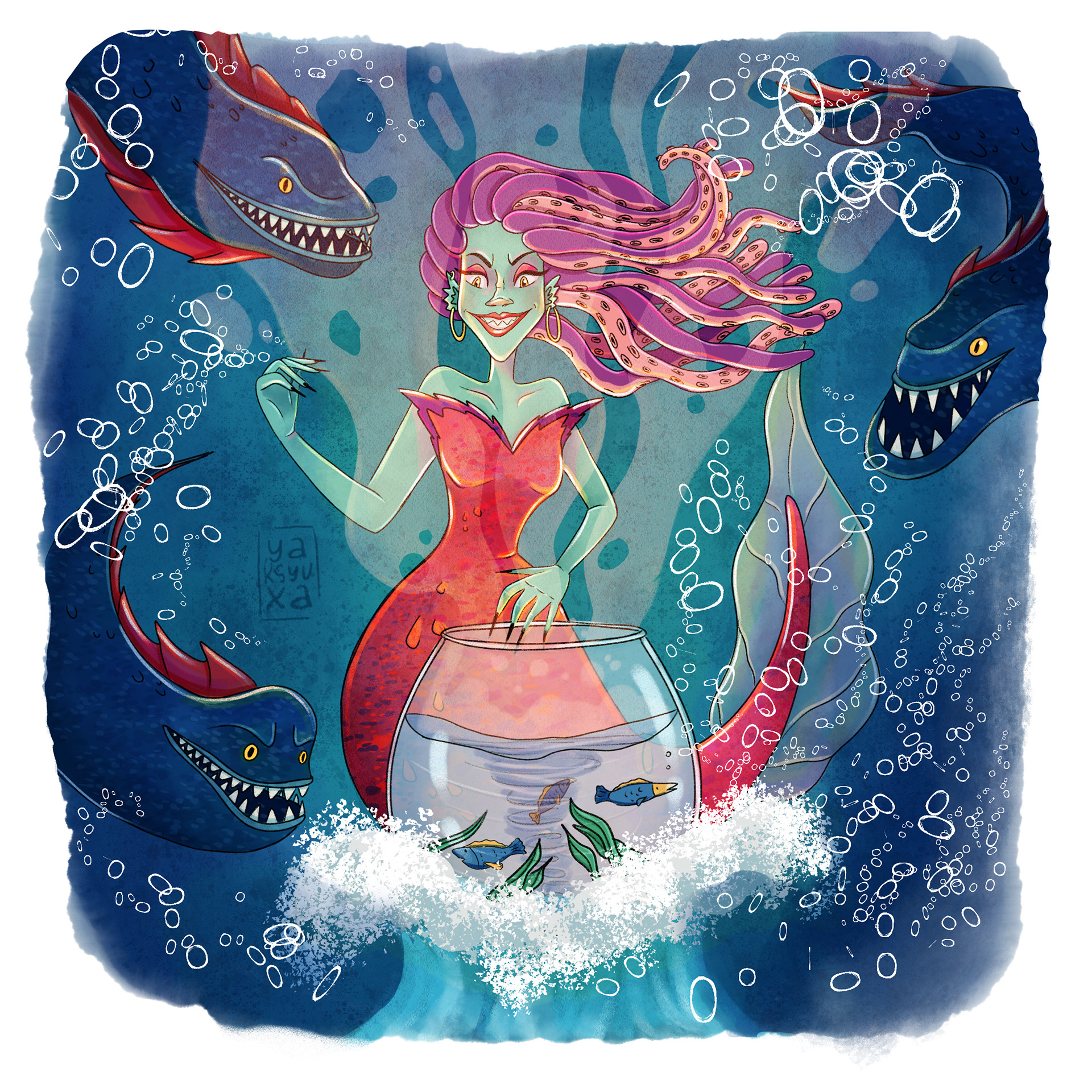 MerMay challenge: Prompt - Villain