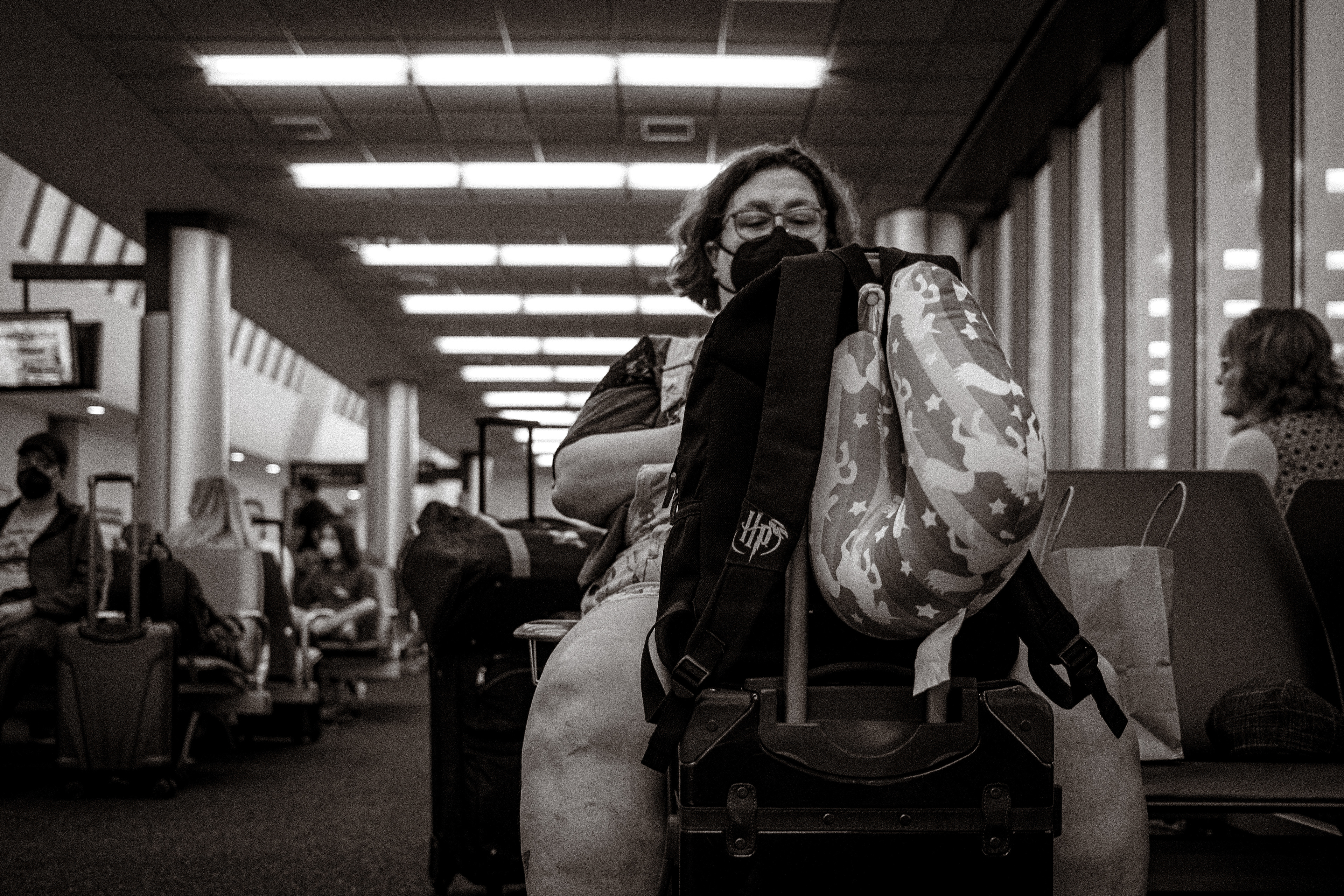 Airport trip to Seattle.