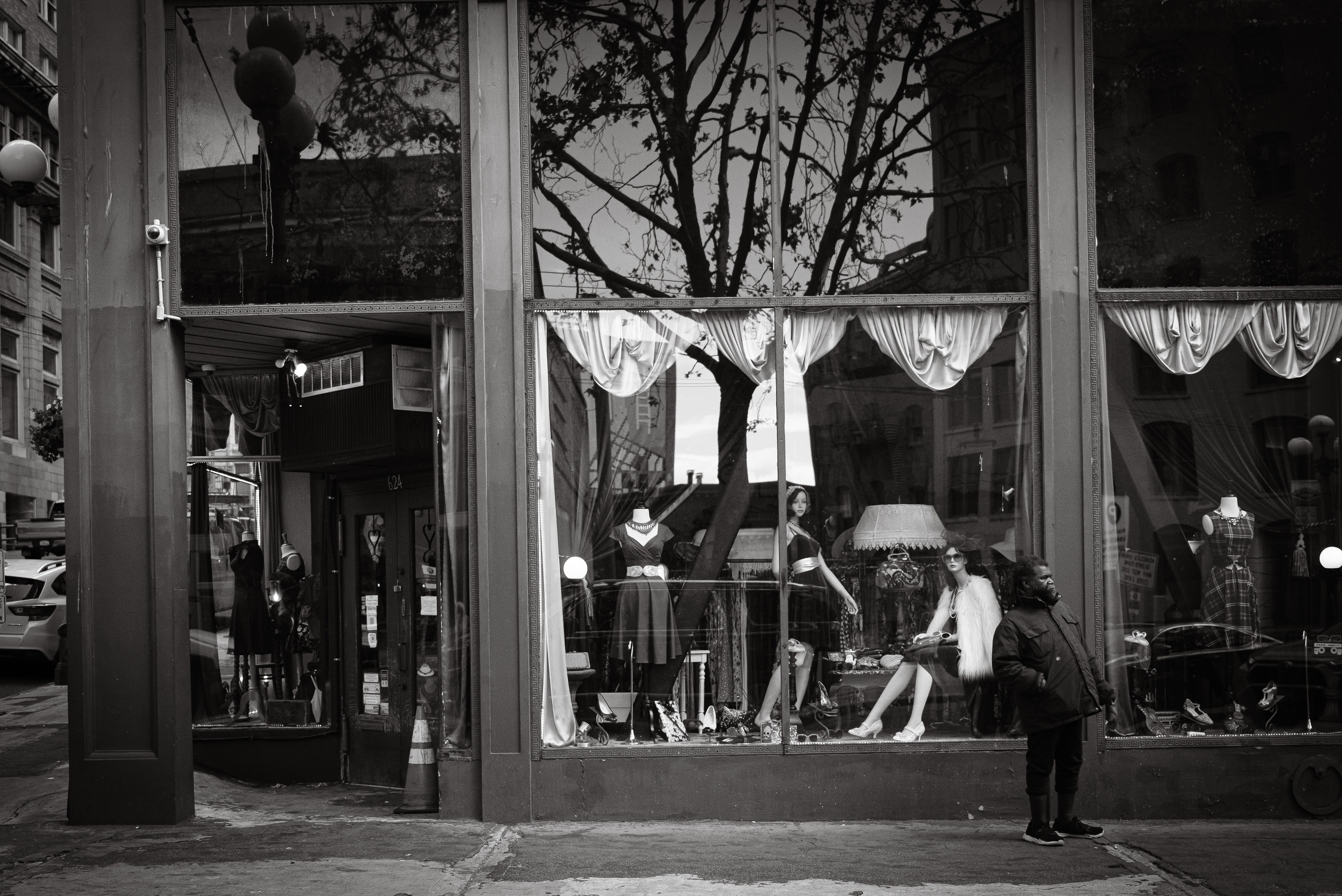 downtown Seattle near Market Place