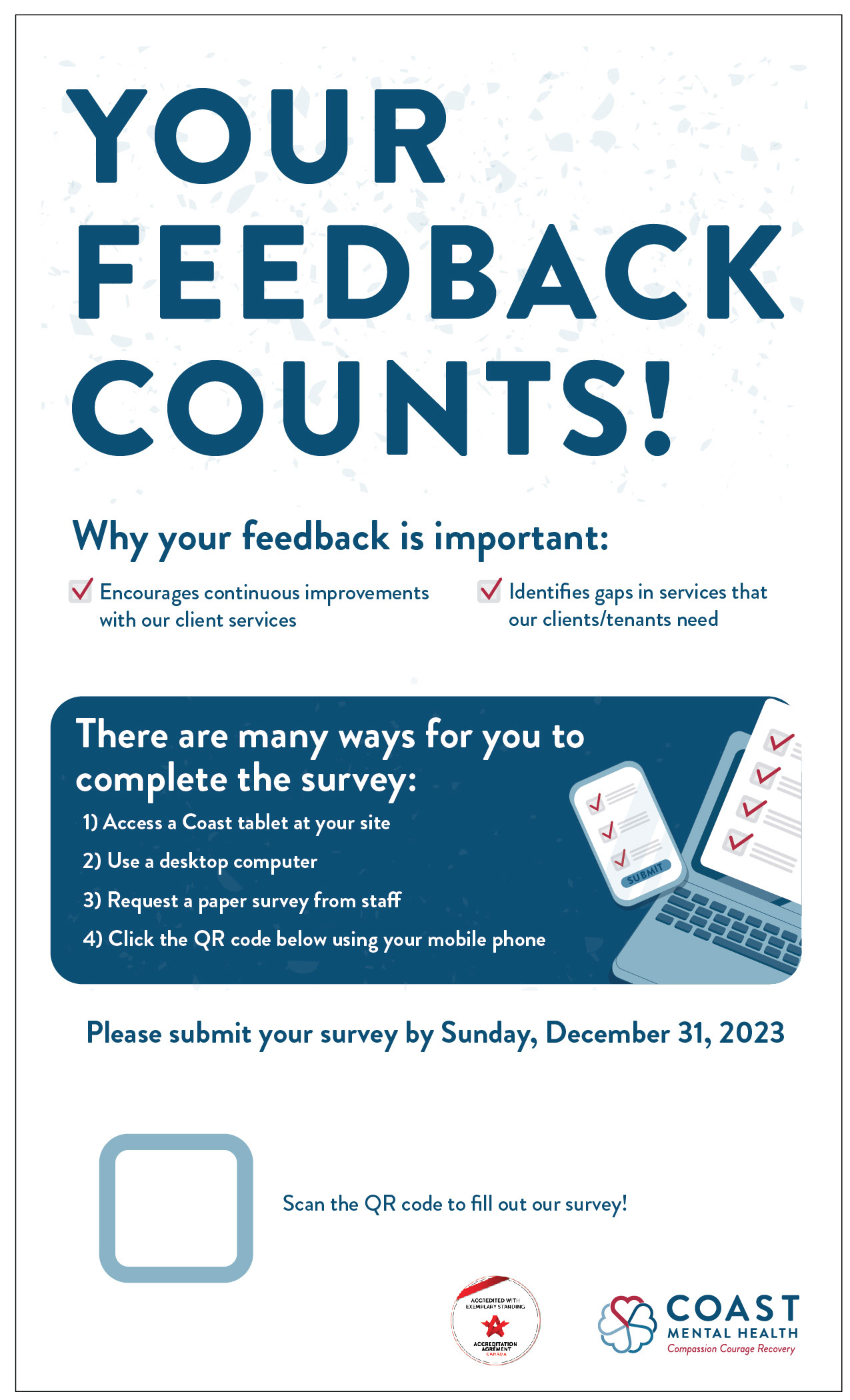 Template for future surveys 