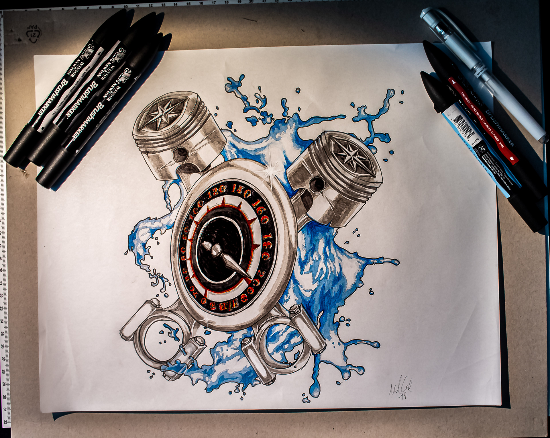 Tattoo design for client