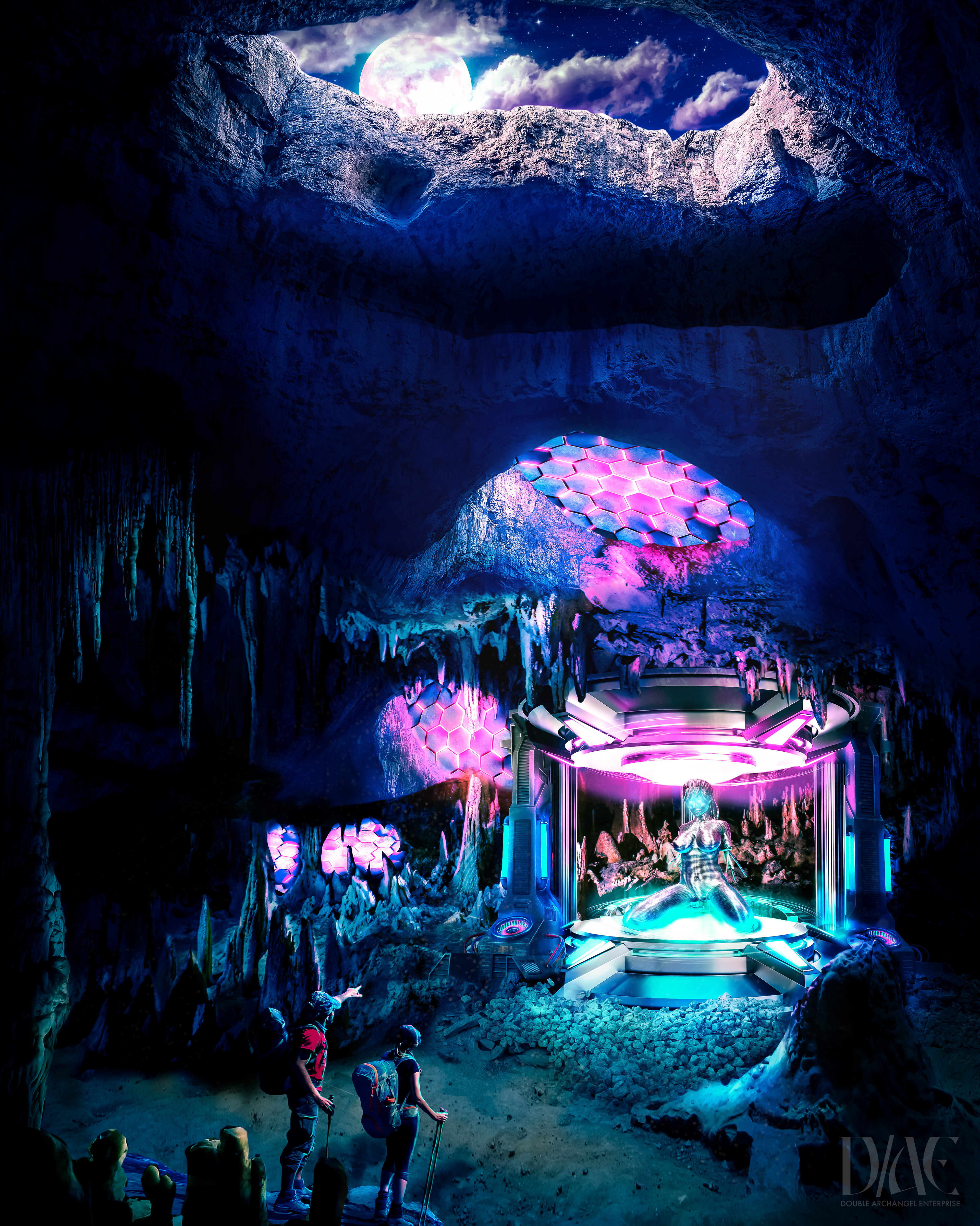 Scifi Cave