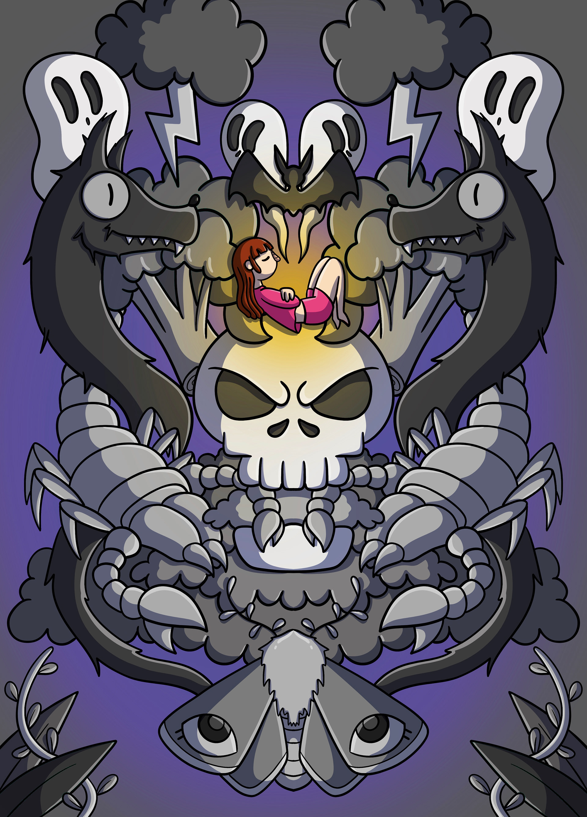 Poster realised for the fanzine "La Fanzina" n.2
