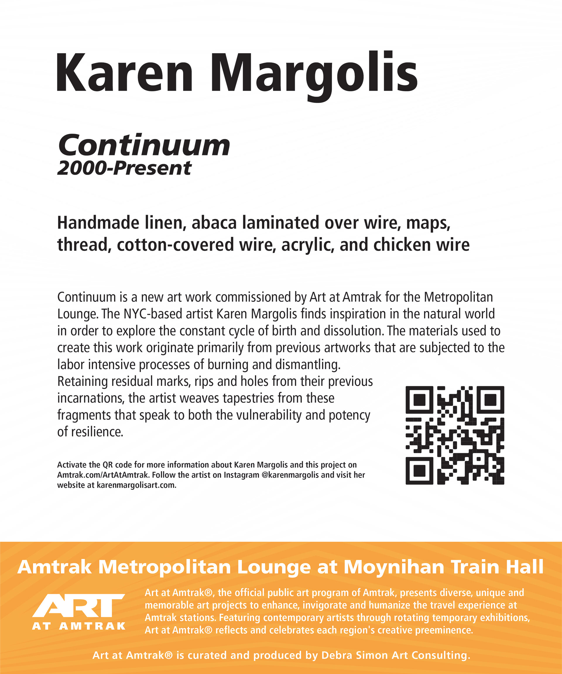 Artist Label (adhered adjacent to installation)