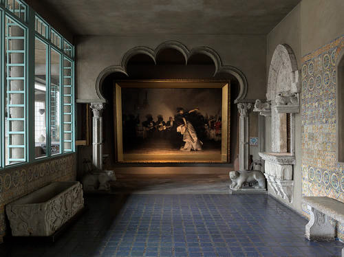 Spanish Cloister at the Isabella Stewart Gardner Museum