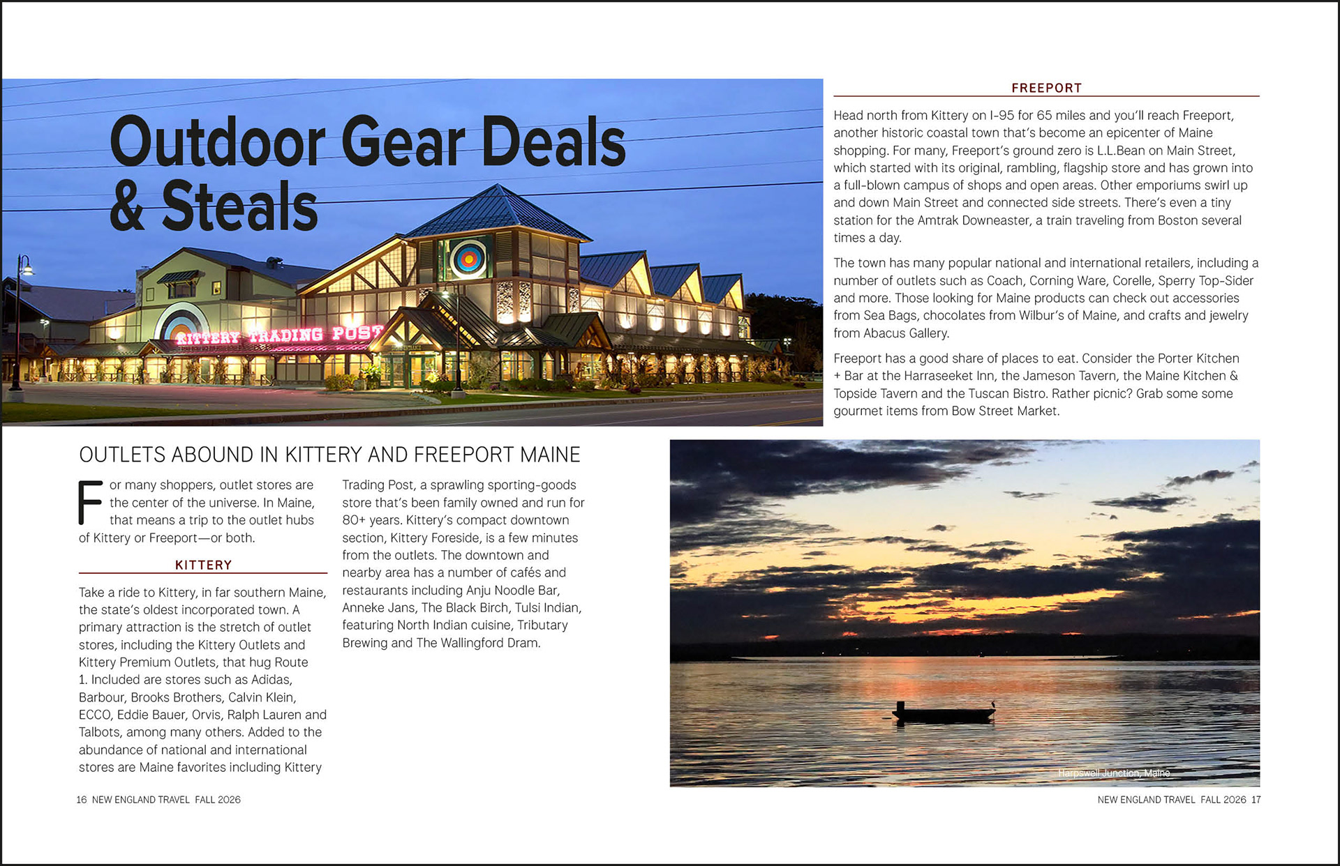 Interior spread from New England Travel by Wendy Steckler Designs