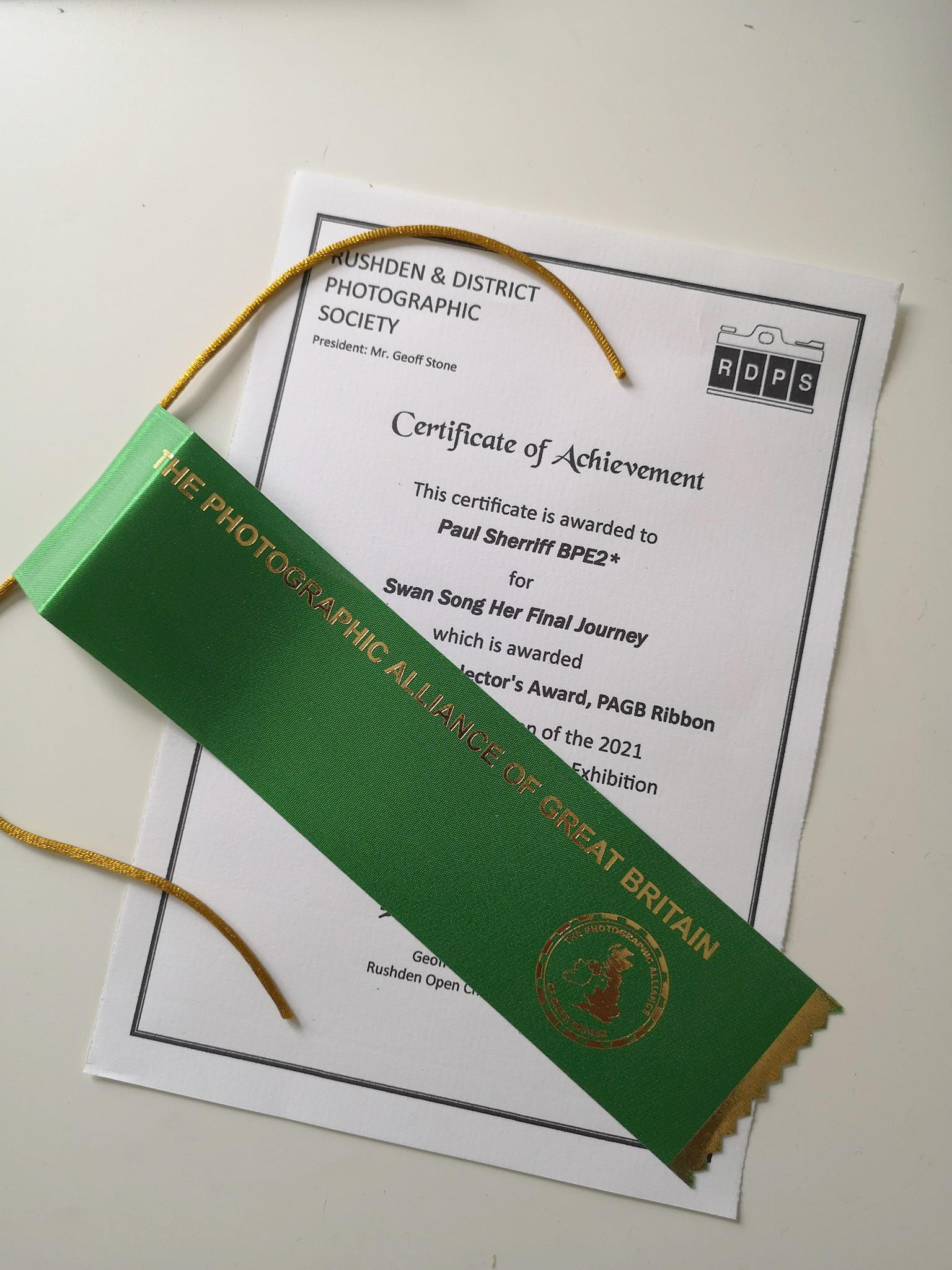 PAGB ribbon