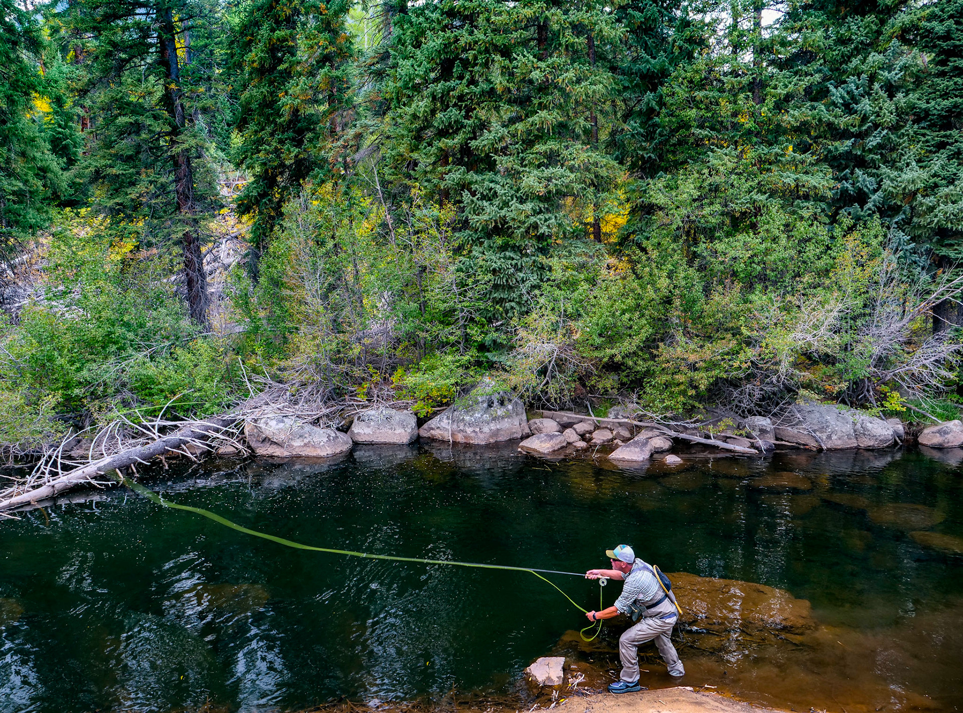 Casting on the Upper Fryingpan