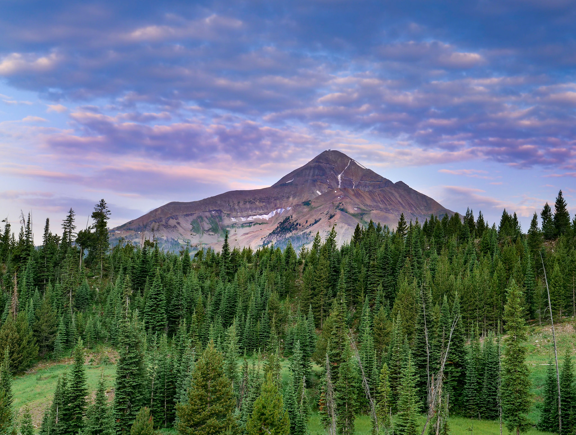 Lone Peak in Shadow II