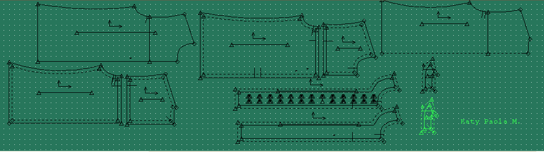Lines, Yokes, Button Holes, and Facings
