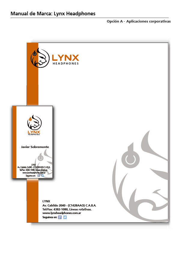 Auriculares LYNX - Papelería