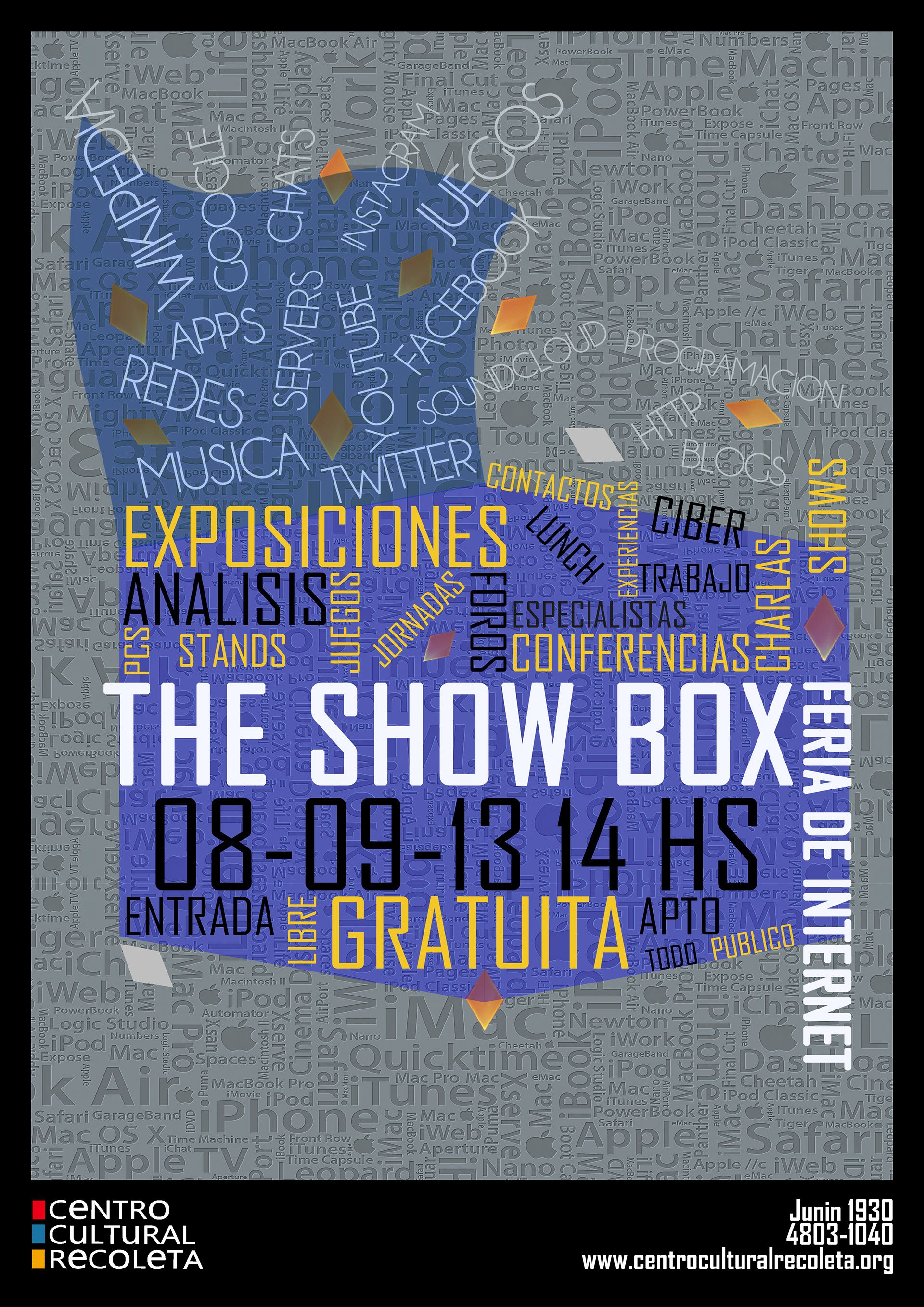 CCR - Afiche Publicitario " The Show Box"