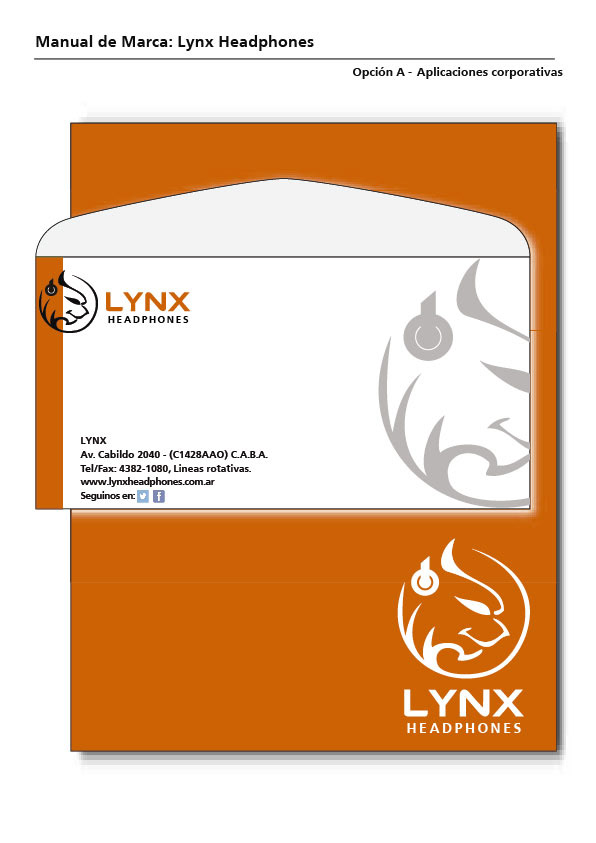 Auriculares LYNX - Papelería