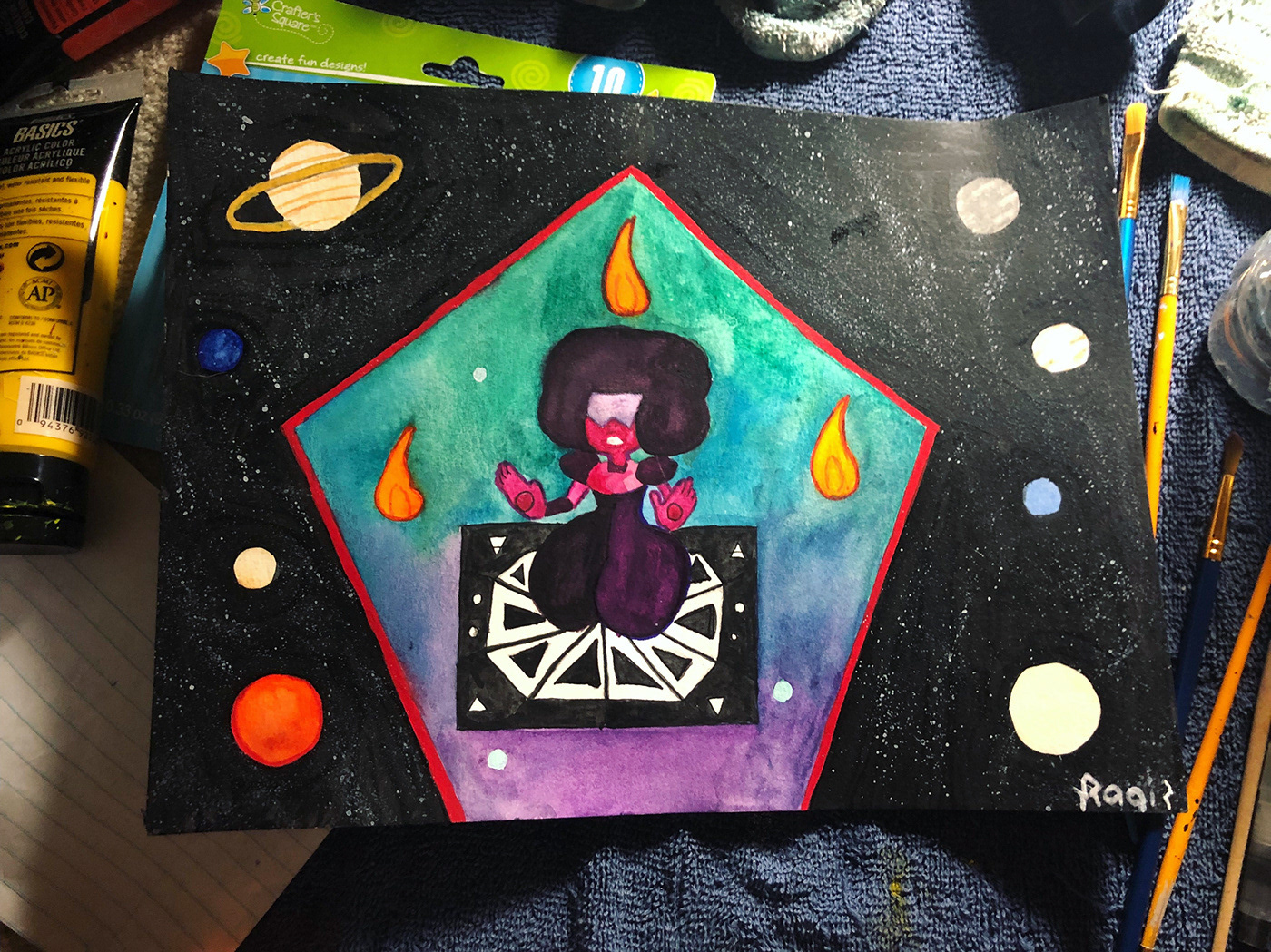 Steven Universe "Garnet" inspired