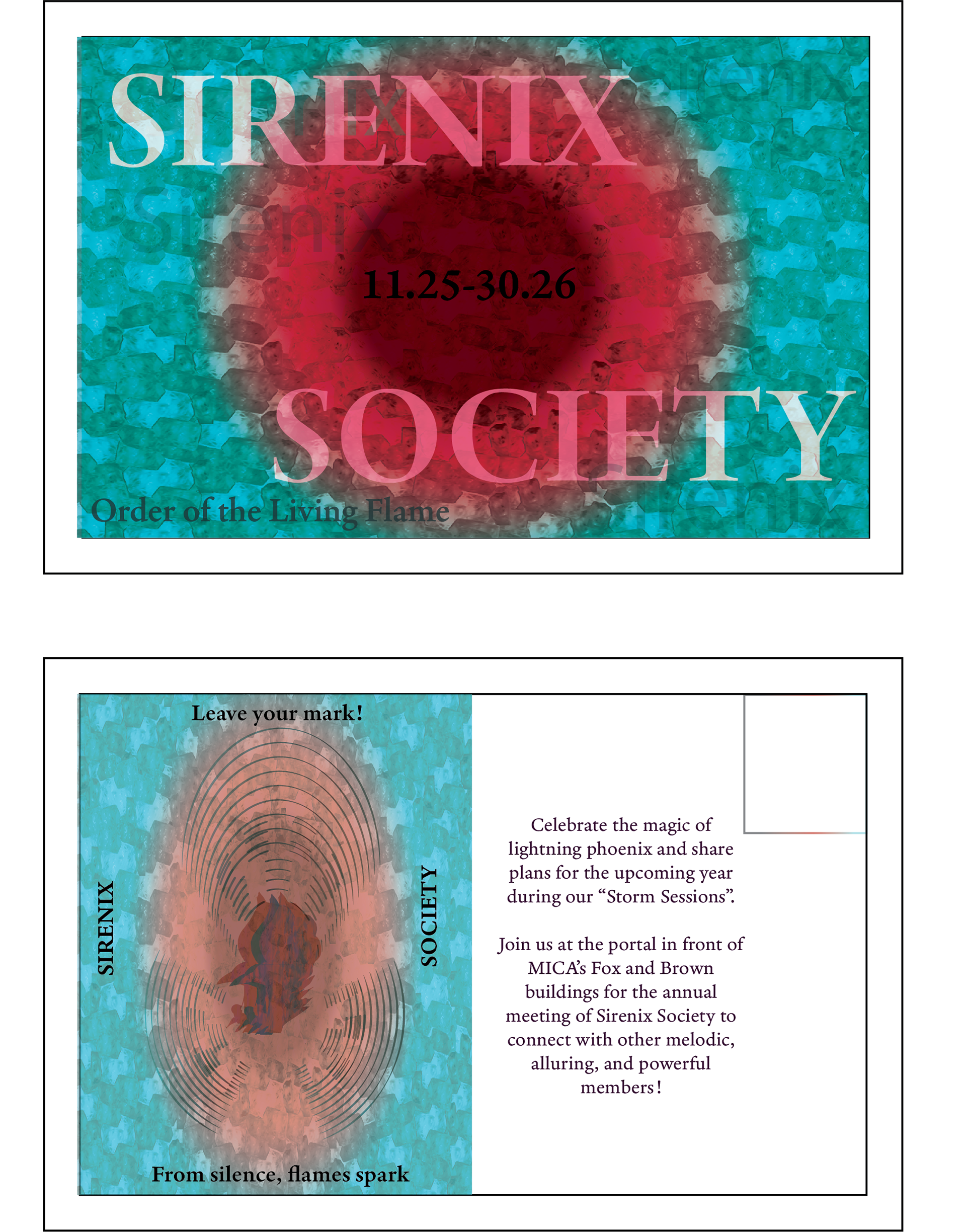 Secret Society Postcard (2025)