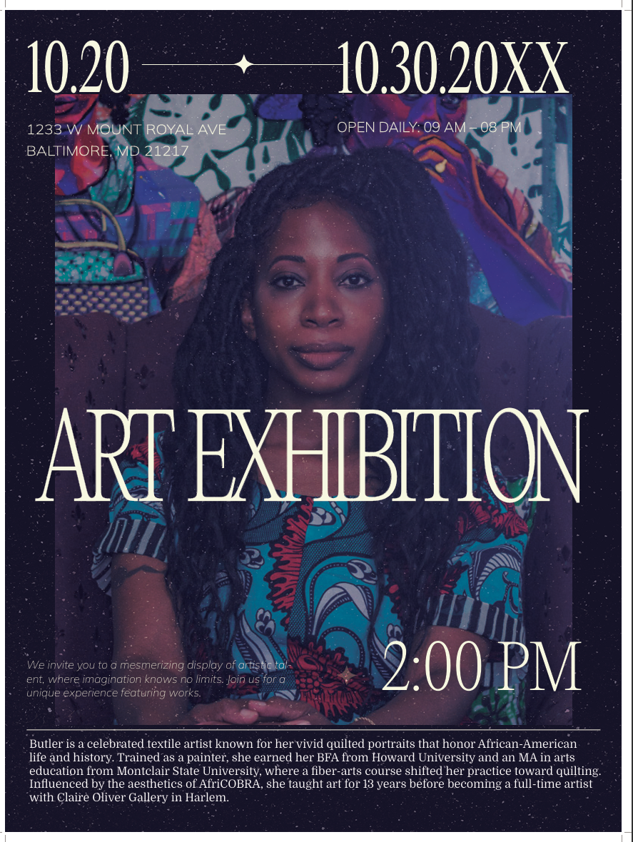 Faux Exhibition Poster Demo