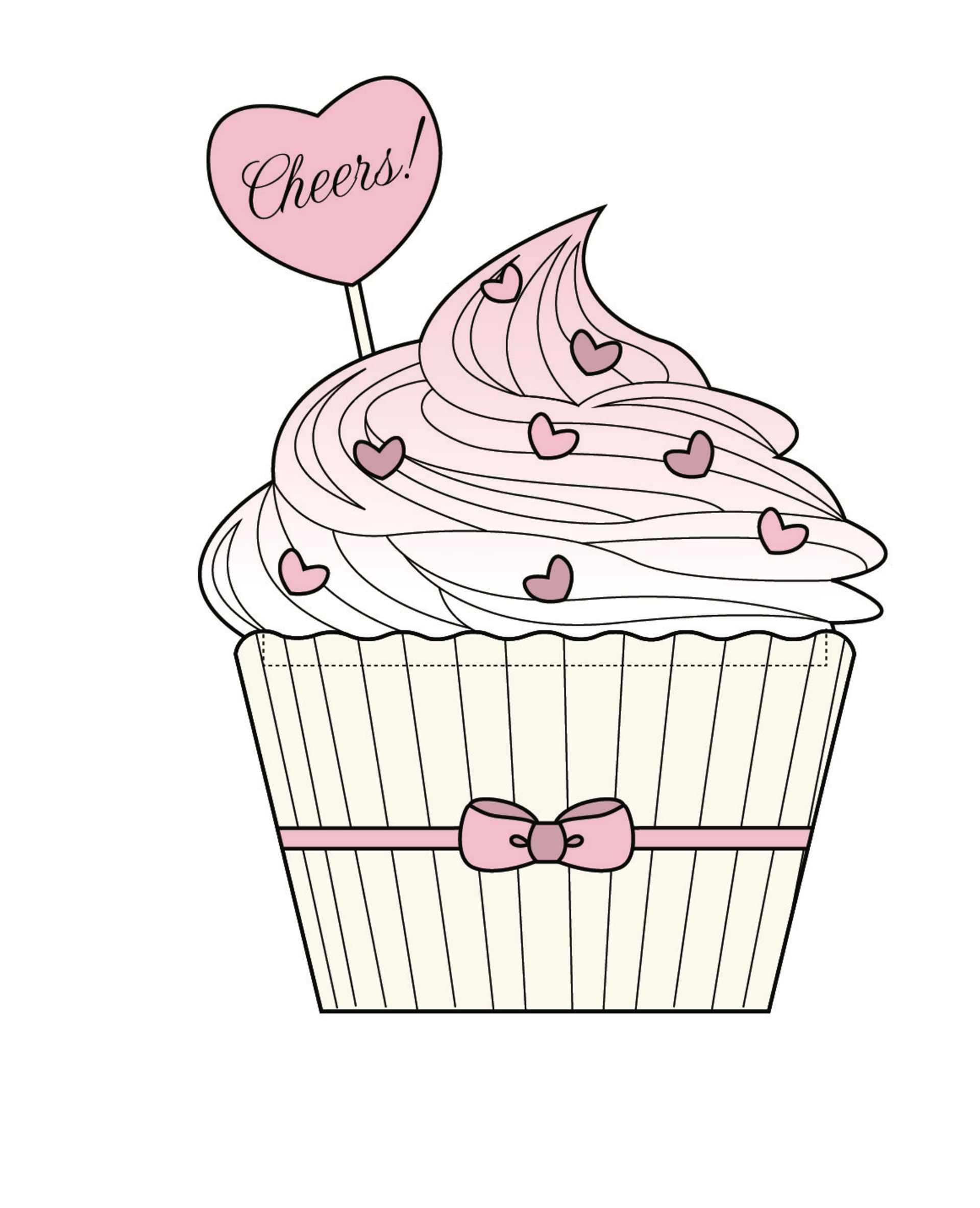 While at Lenox, I created a ceramic birthday cupcake collection. From concept to final specs, art was created in illustrator.