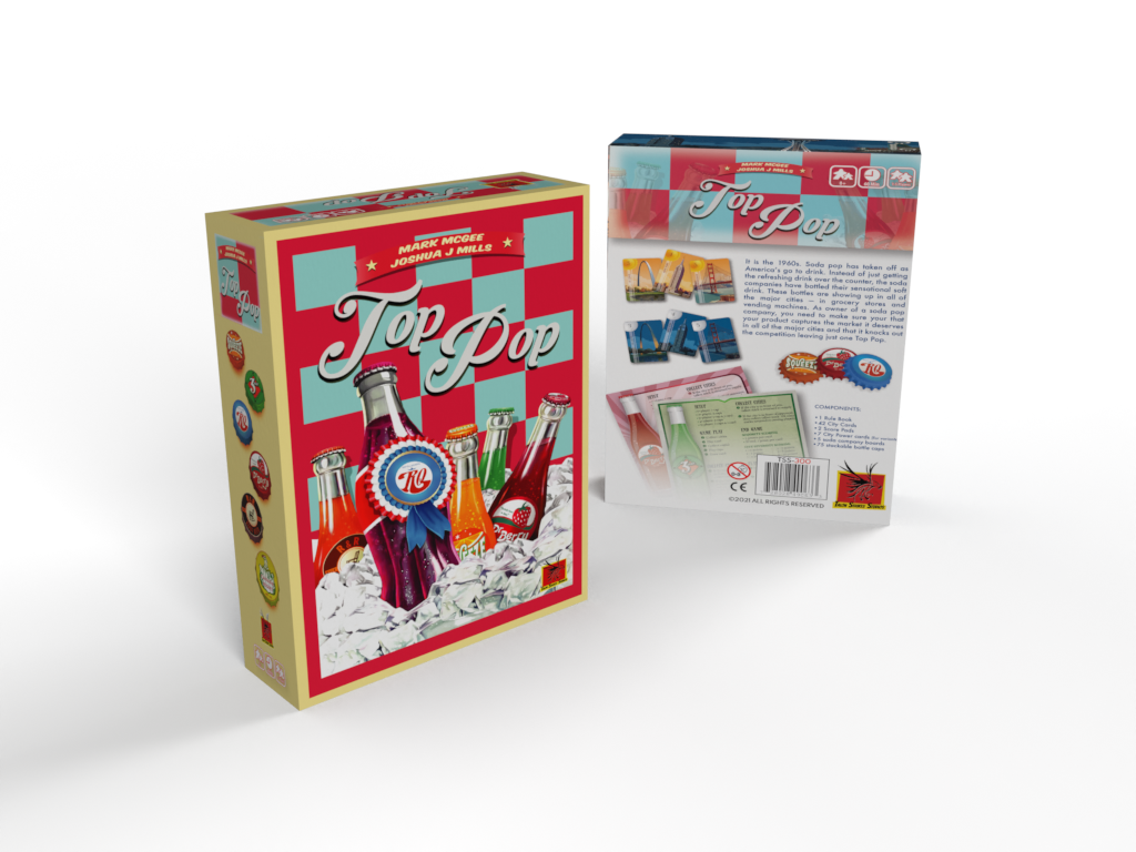 Created front and back box layout and graphics.