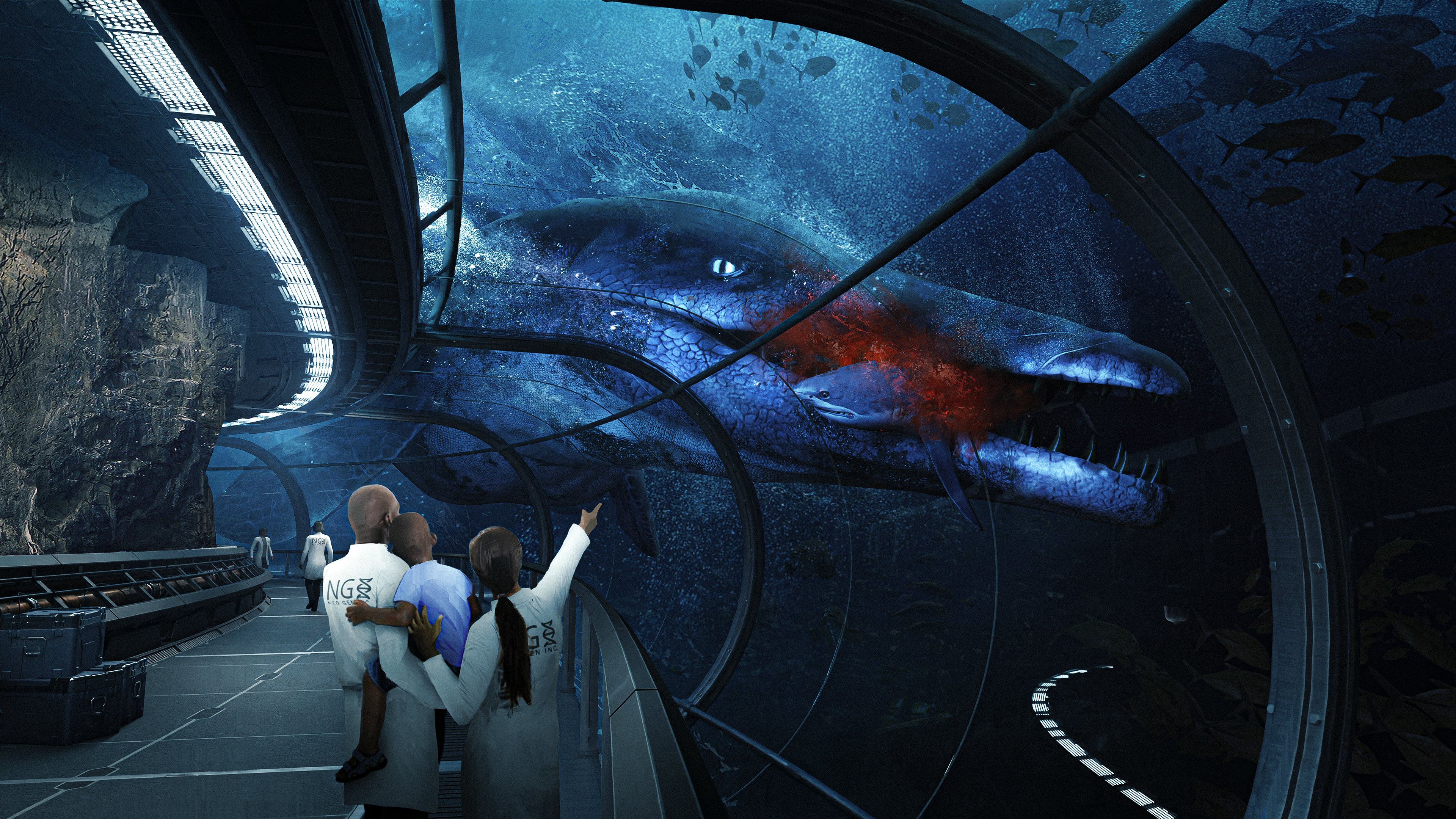 Mosasaur Cloning Facility