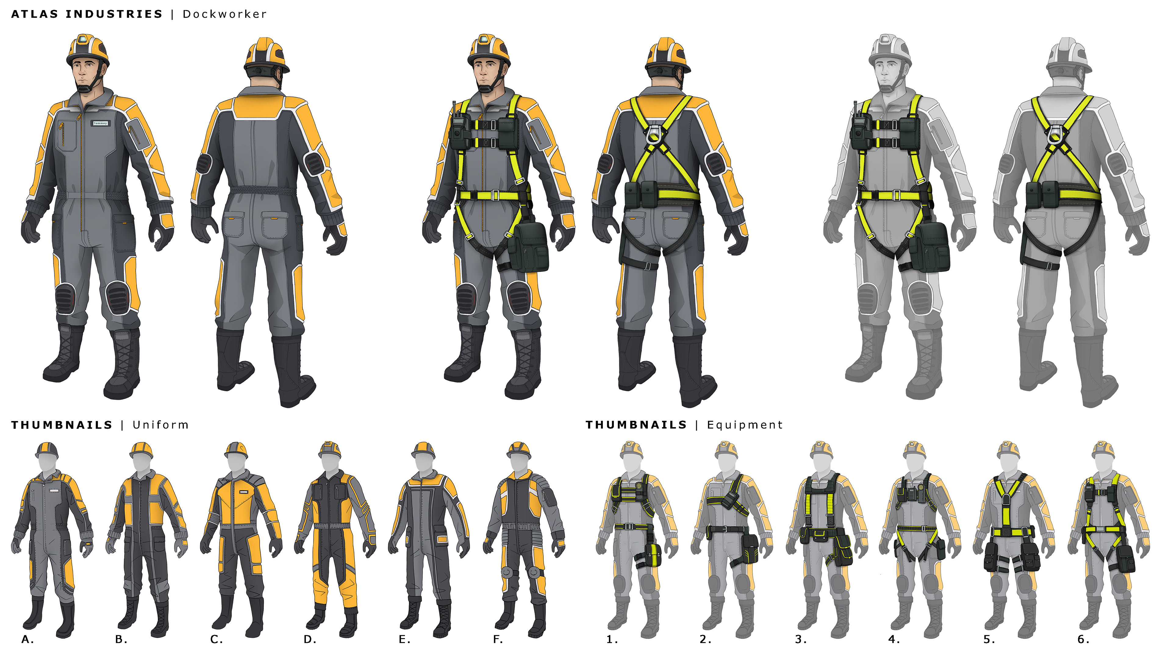 Sci-fi Dockworker