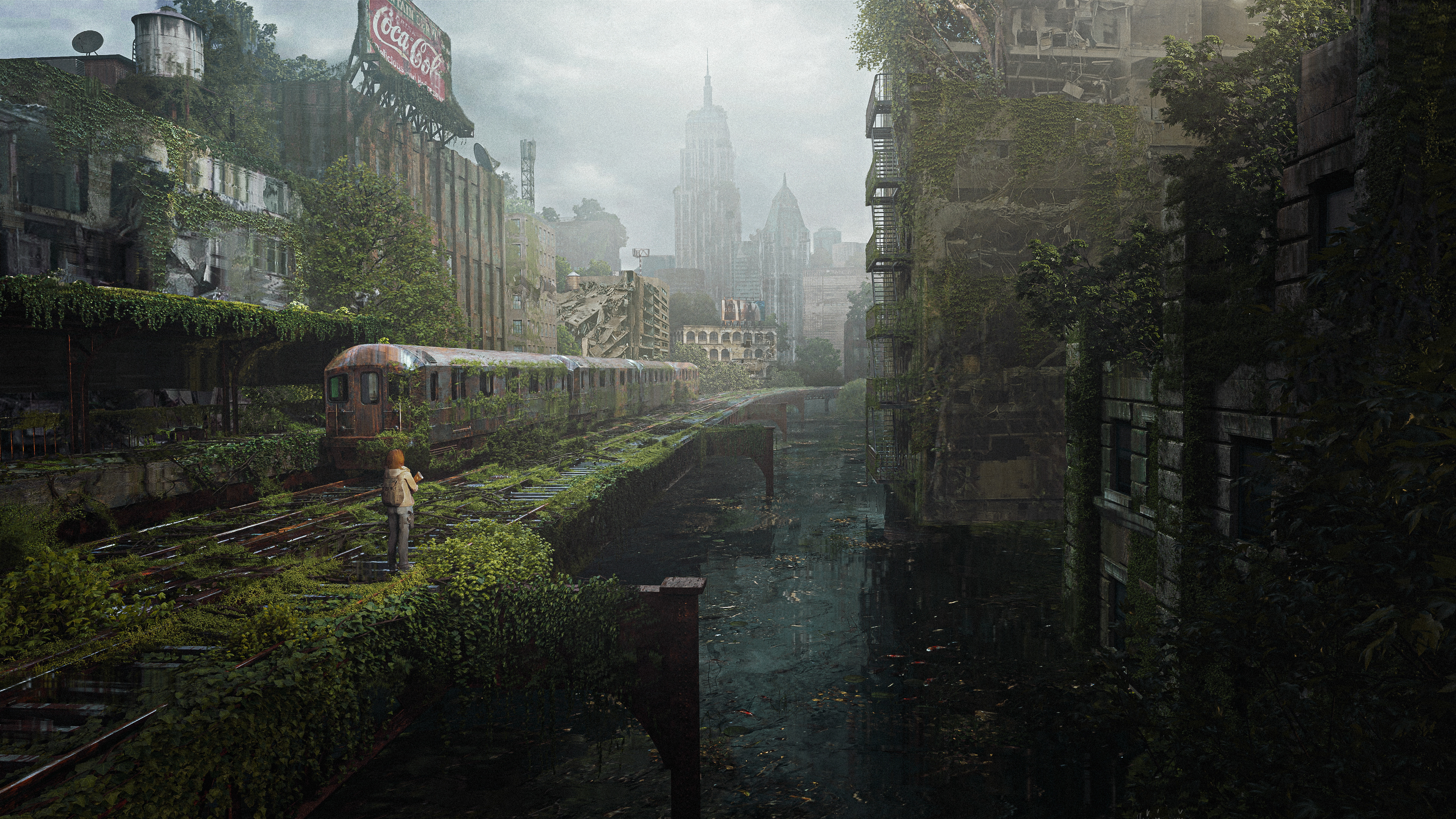 Abandon Flooded City