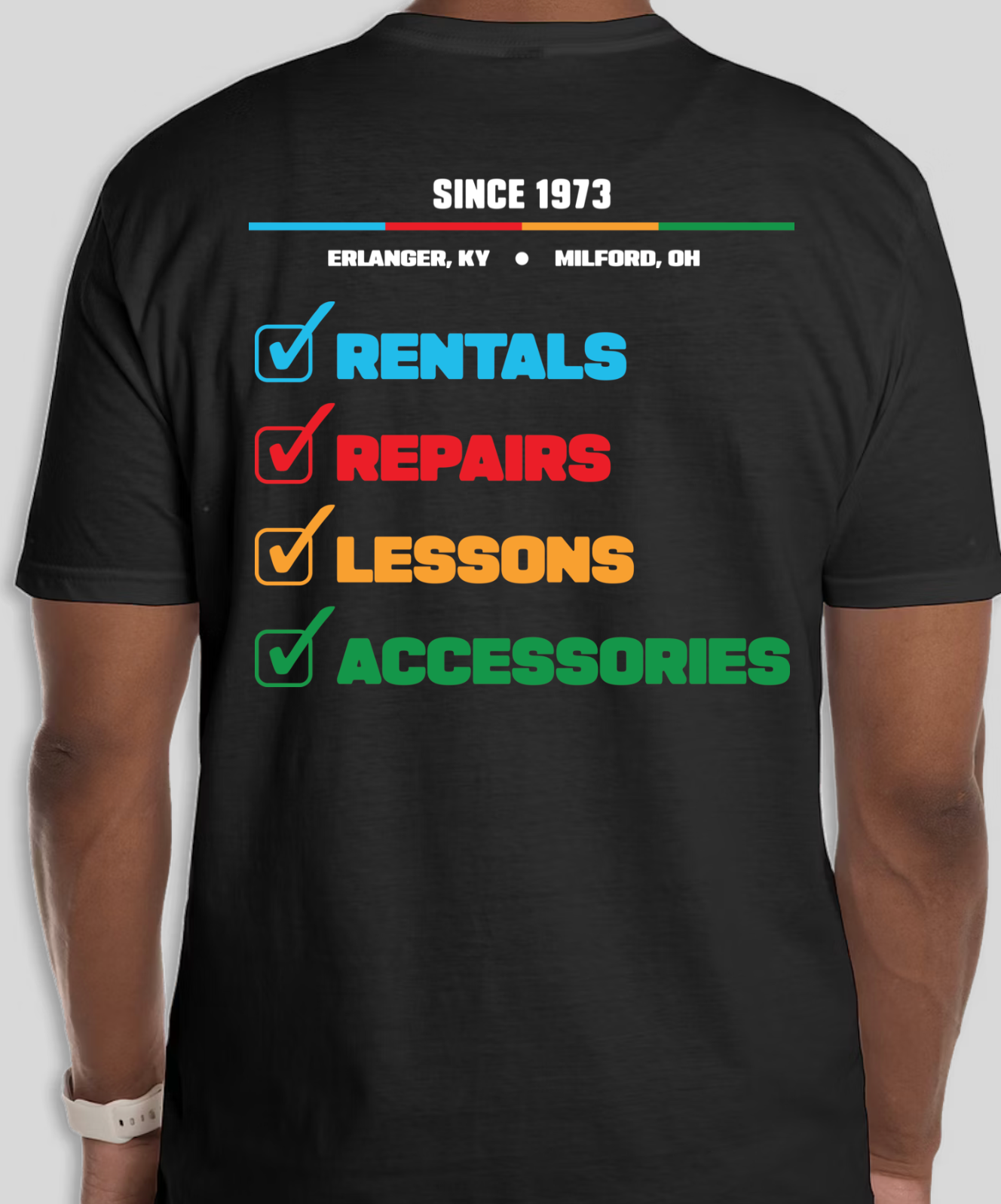 Unisex Tee Design 3 (Back)