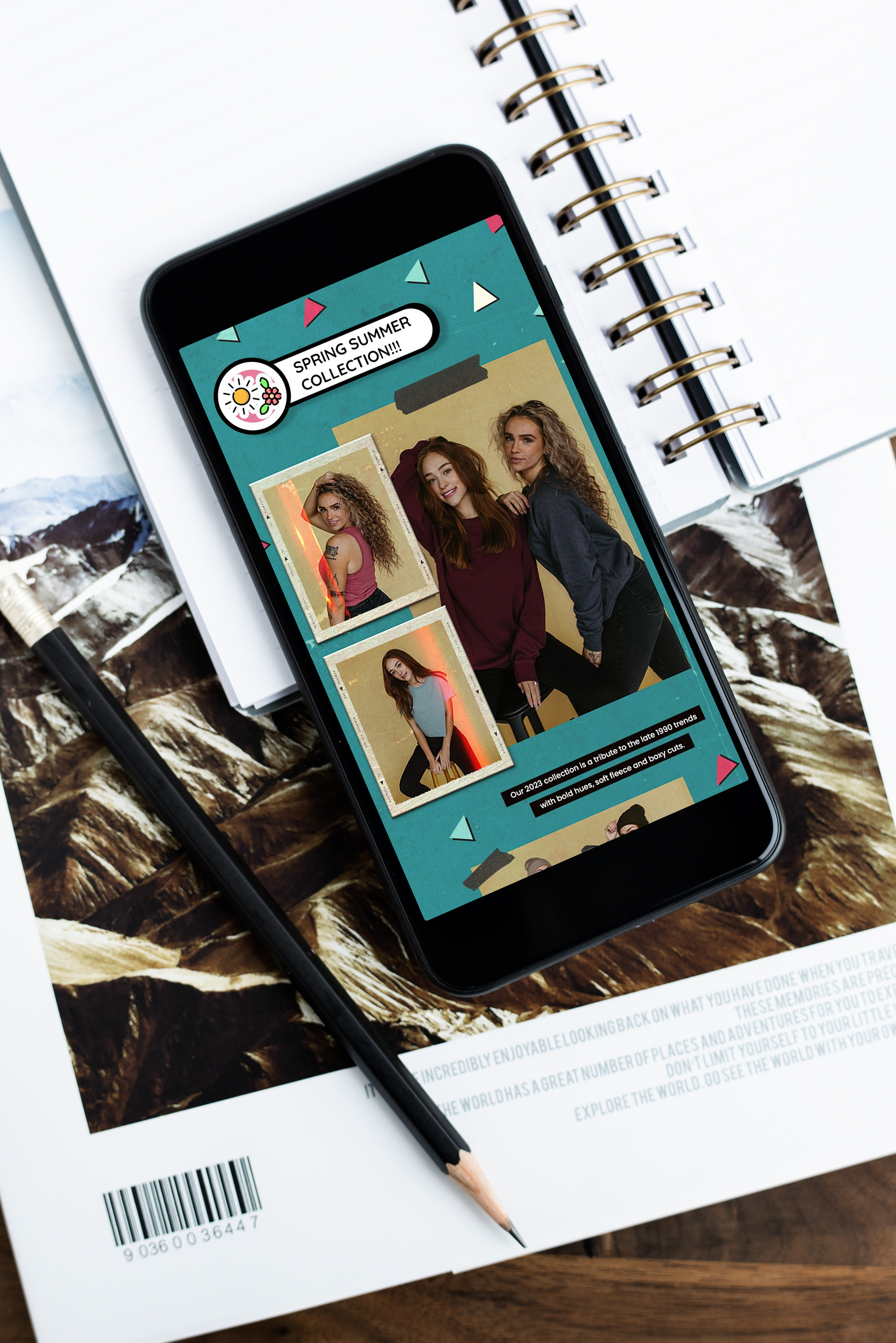 SLC Activewear Spring Summer Collection Email Newsletter