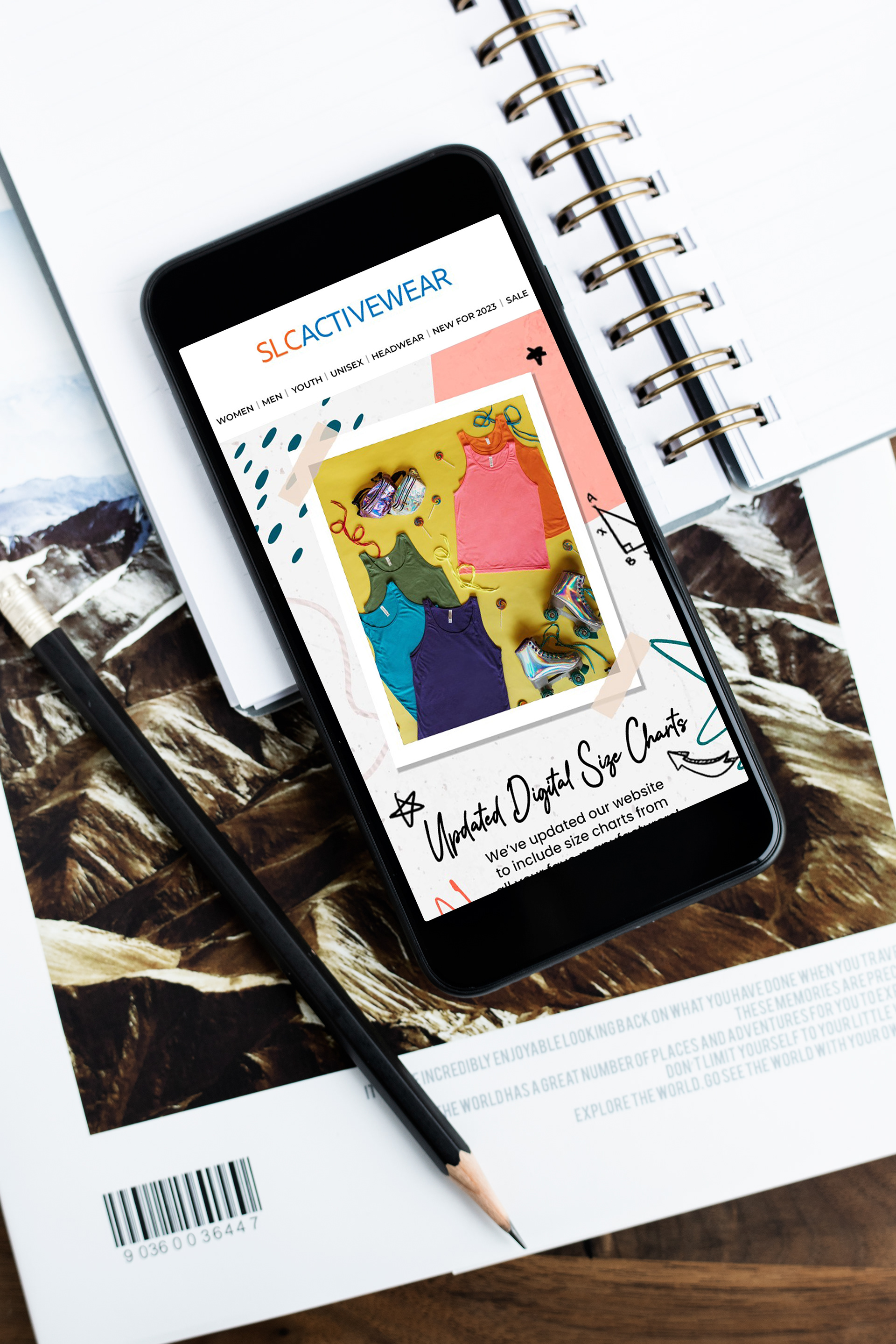 SLC Activewear Update Email Newsletter
