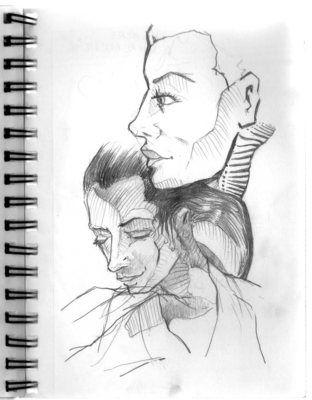 Pencils on the Paper
