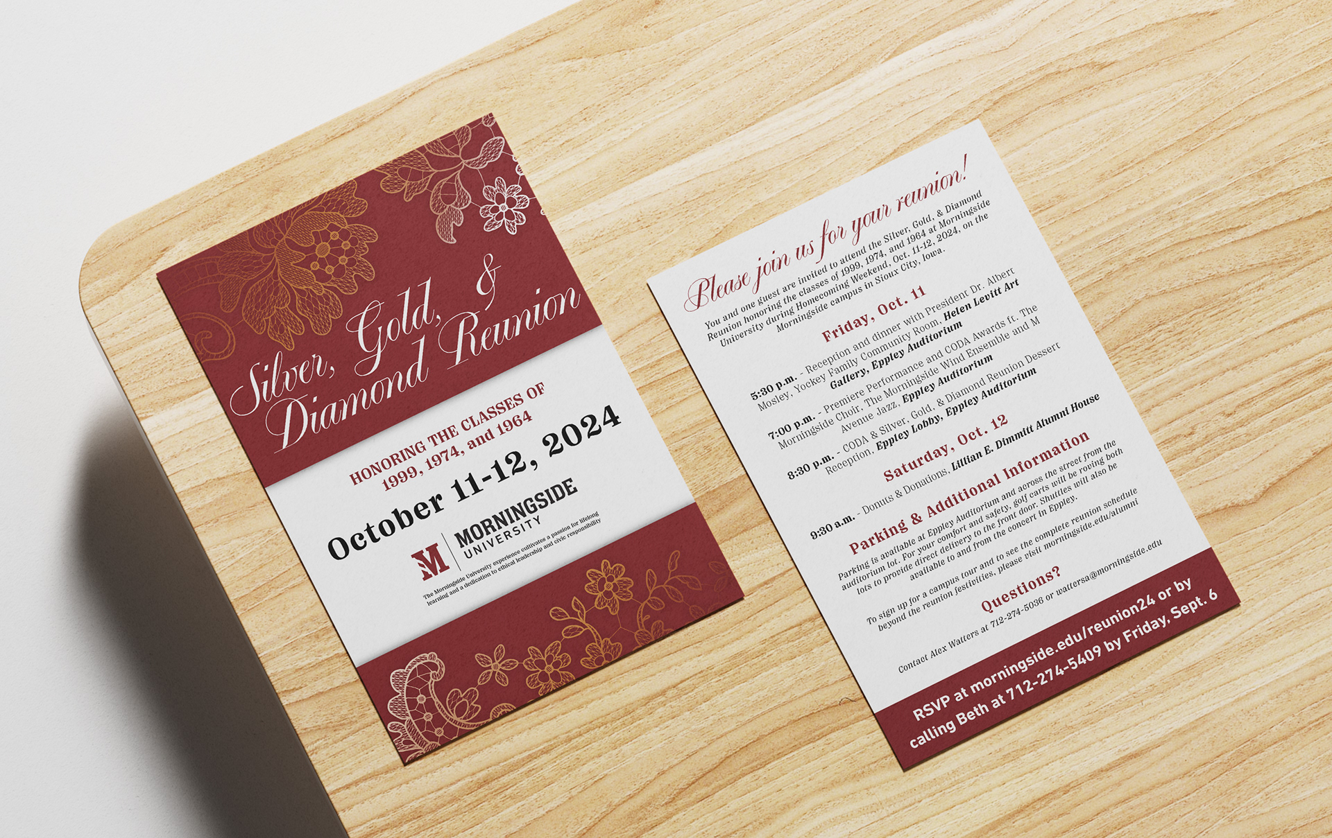 Reunion invite, 2024