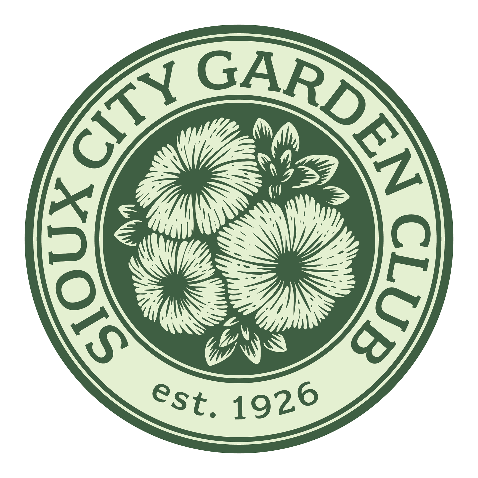 "Sioux City Garden Club" Logo, 2023