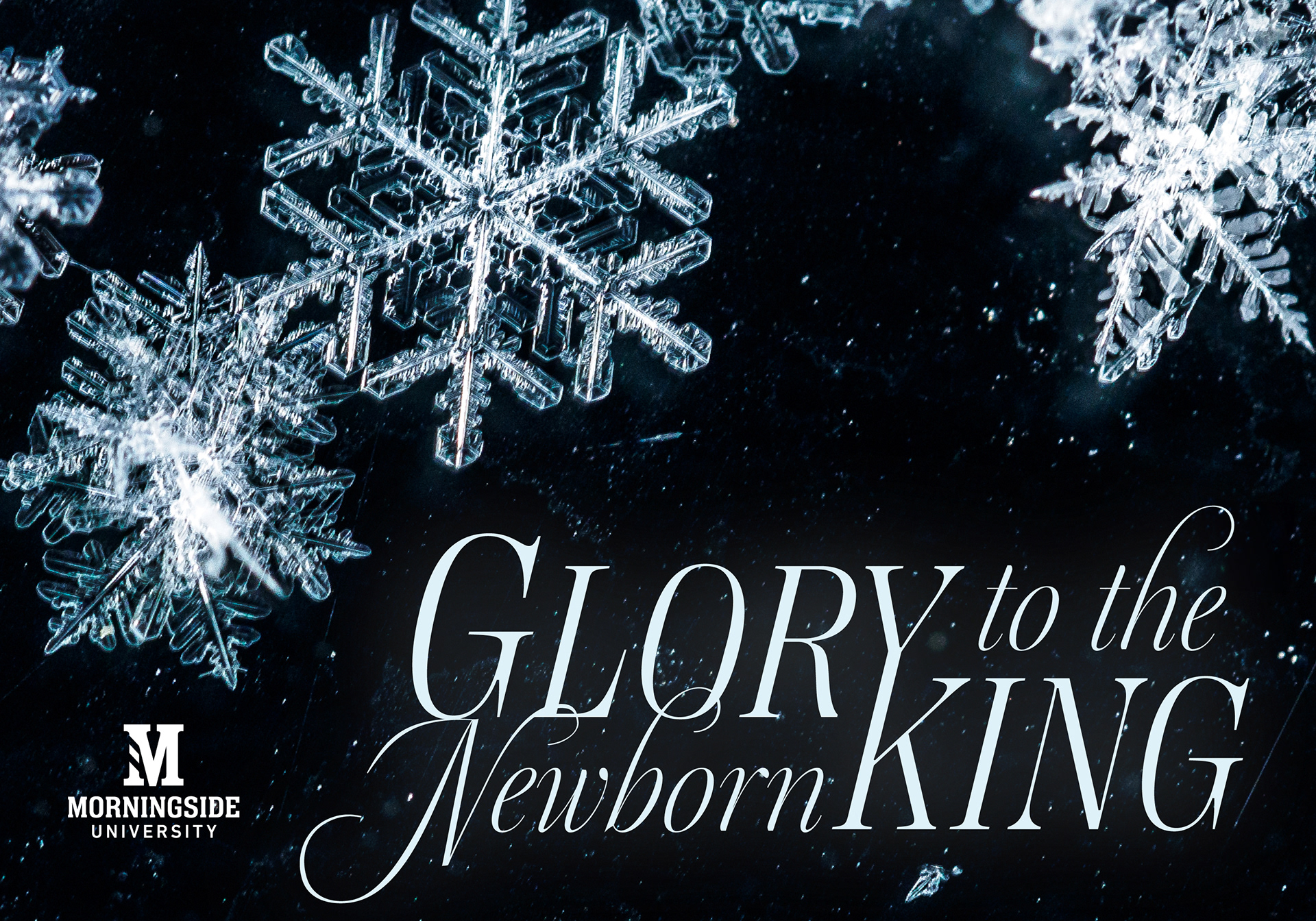 "Christmas at Morningside" Graphic, 2024