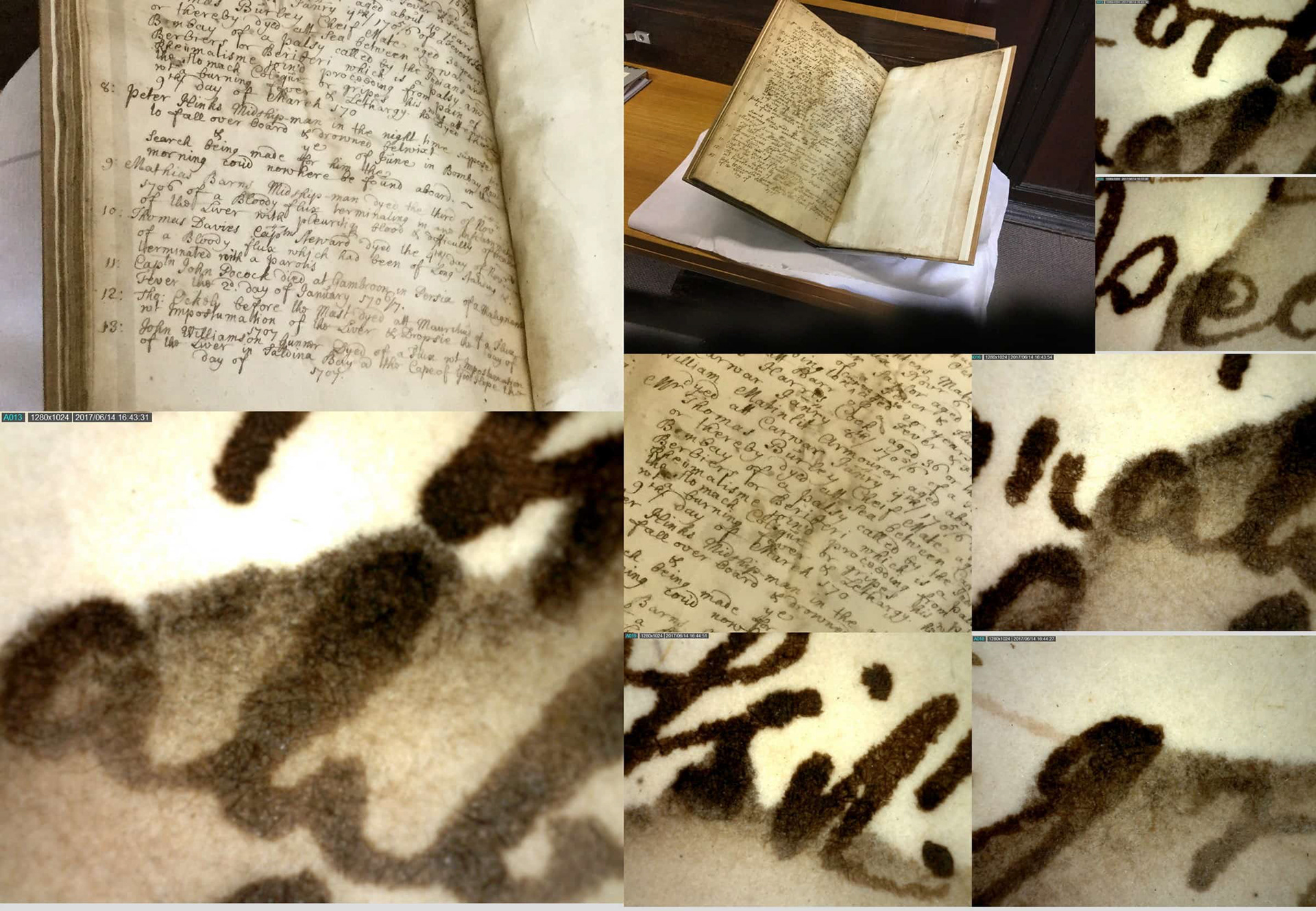 Emergency salvage of wet book – drying book treatment