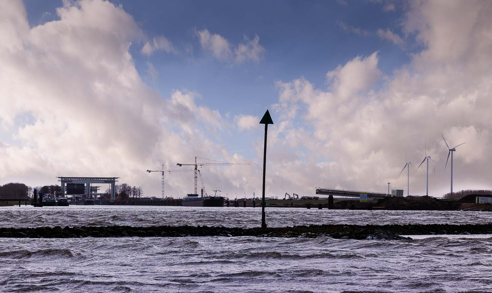 Dutch skies and water