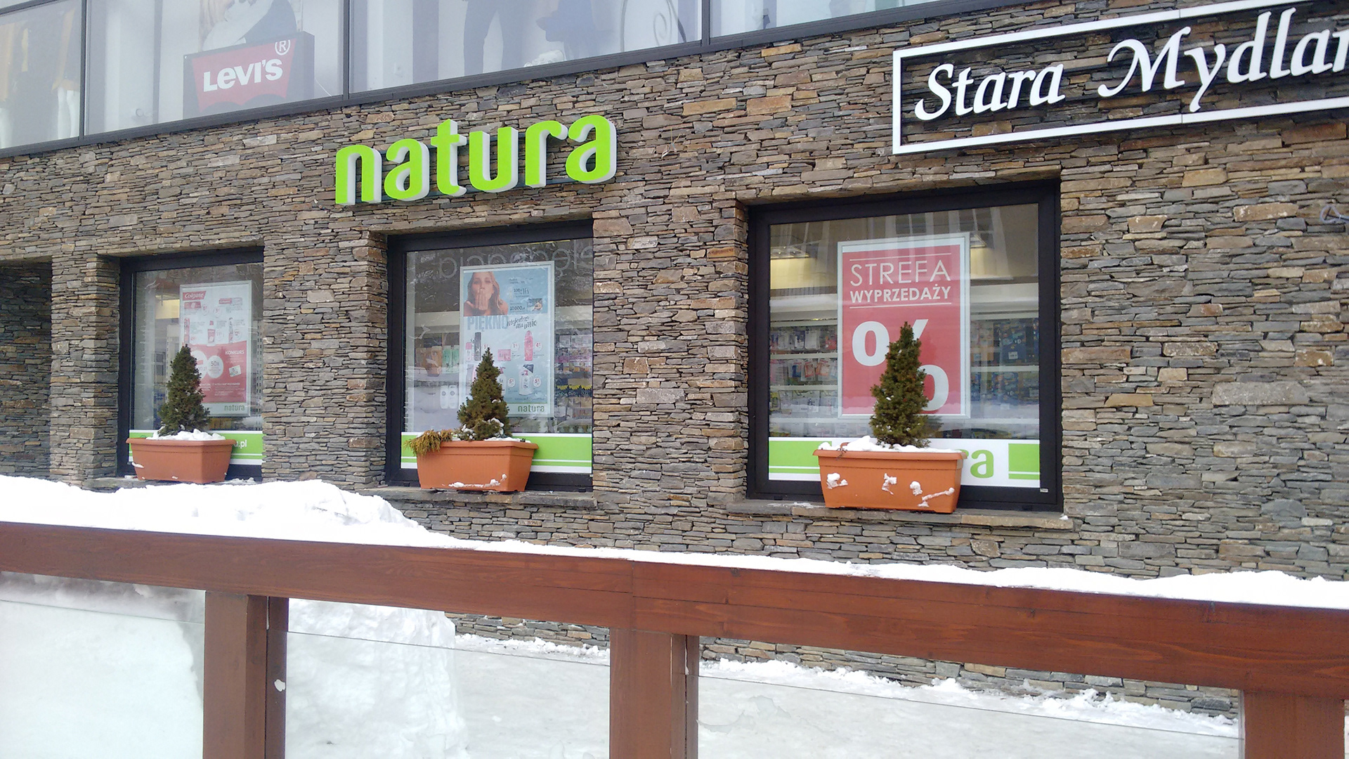 Litery 3D - Drogeria Natura Zakopane
