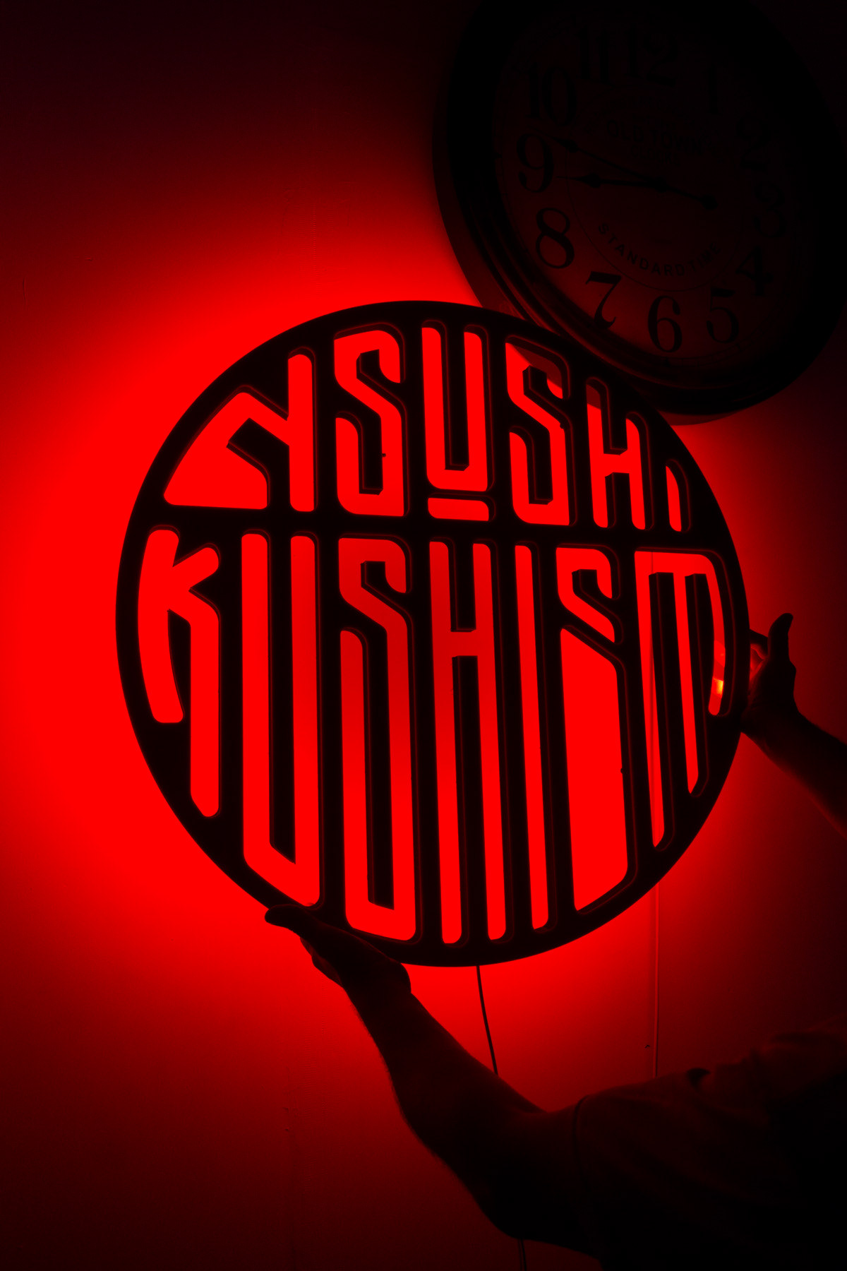 Koncepcja ledonu podświetlonego od tyłu