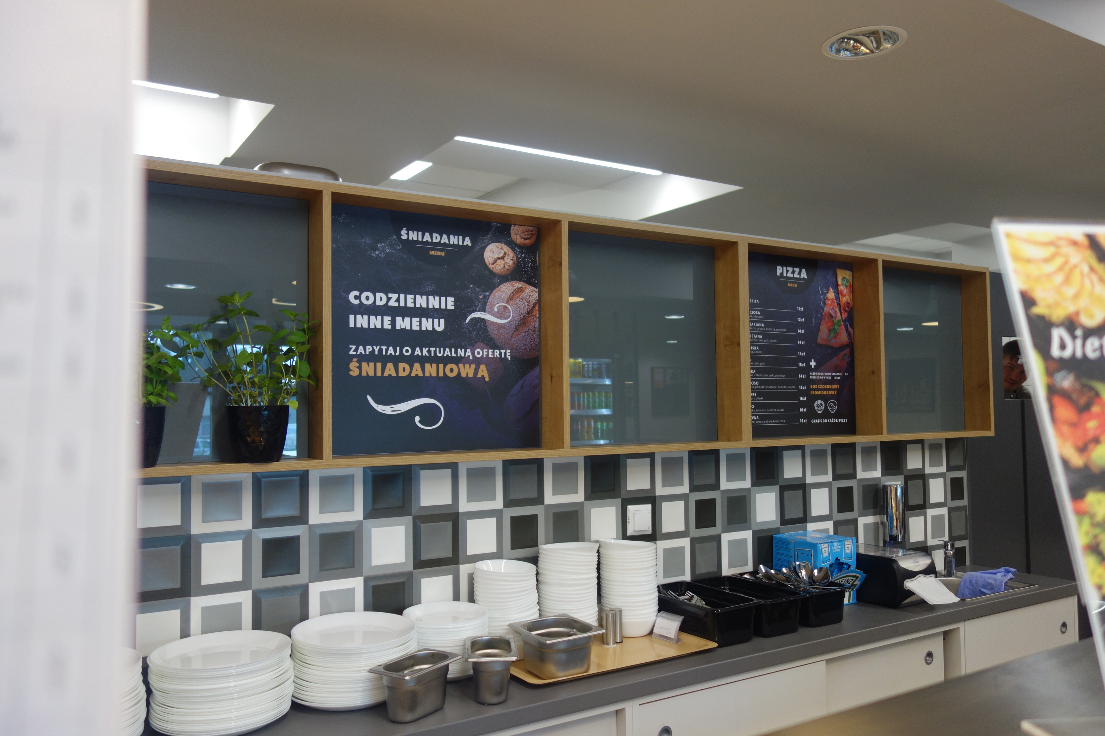 Menu drukowane na folii magnetycznej