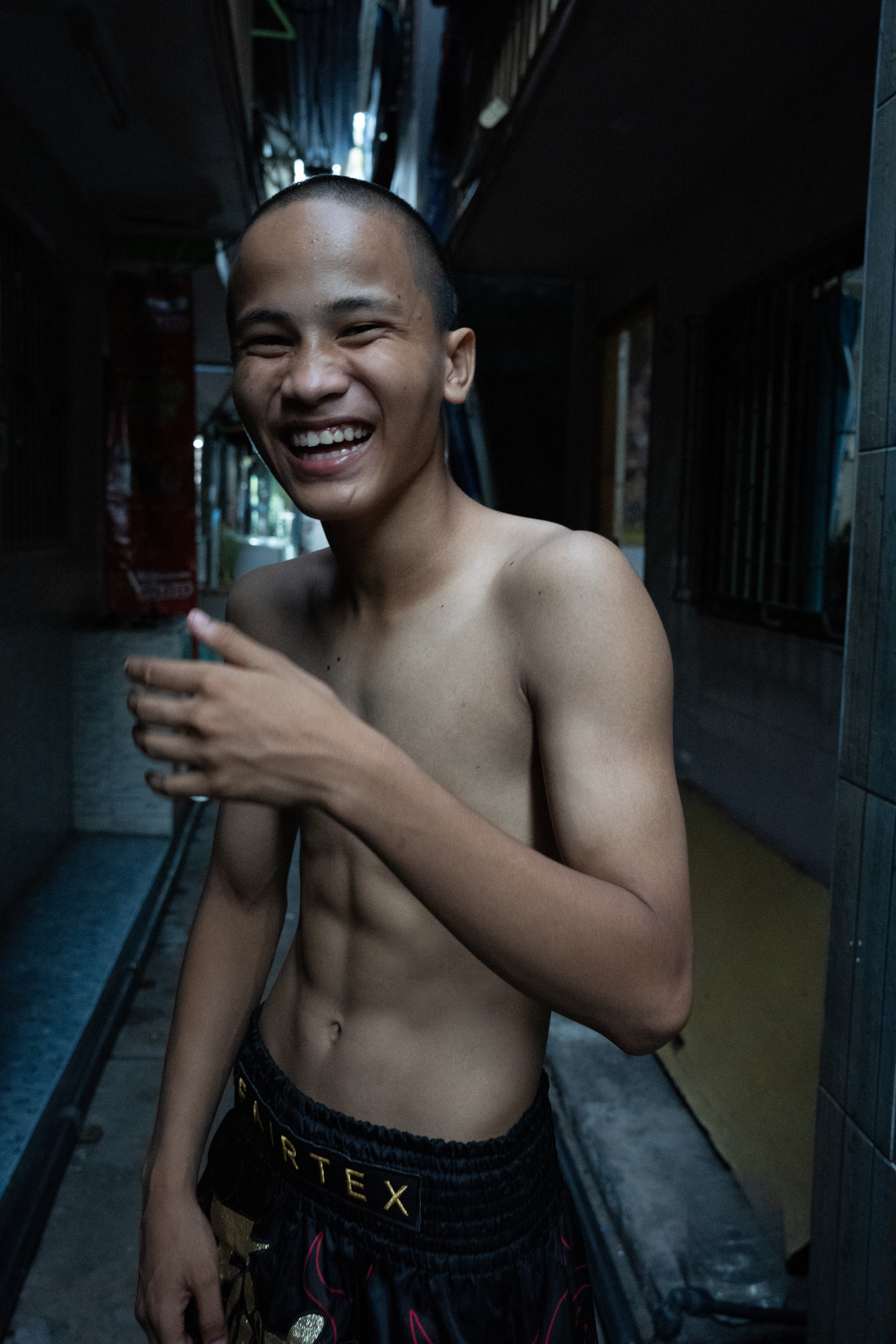Poy, the oldest brother is 16 years old with over 100 fights.