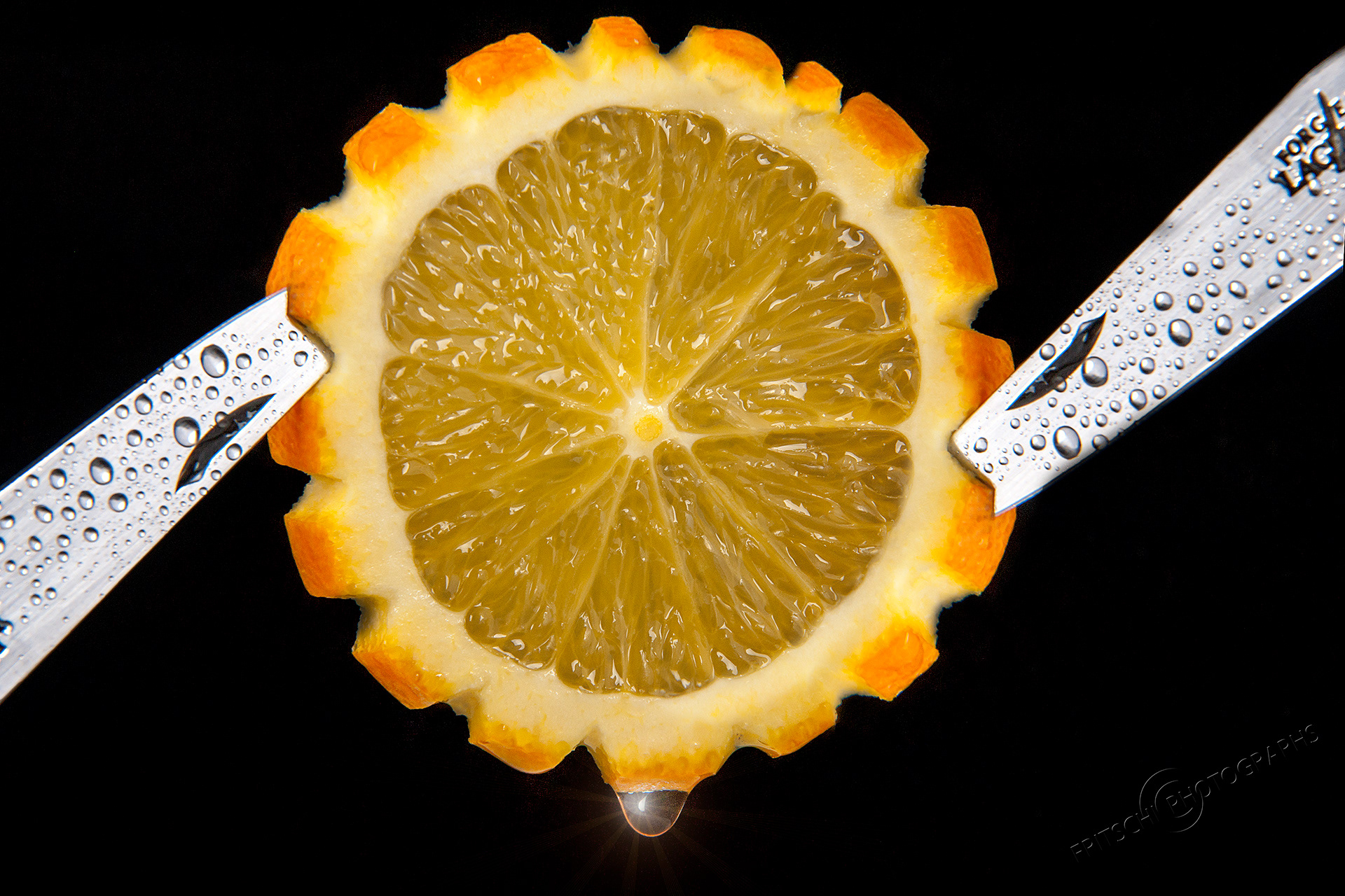 Orange slice wanted in both directions