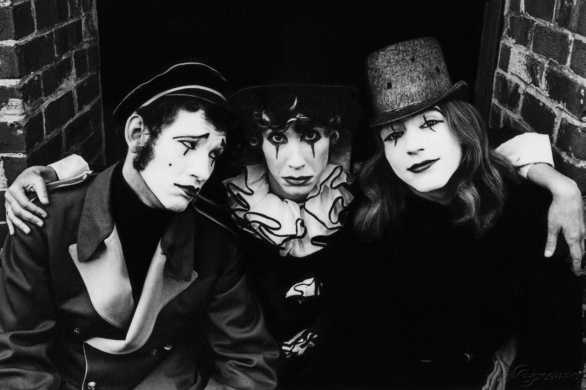 Three Mimes, San Francisco 1973