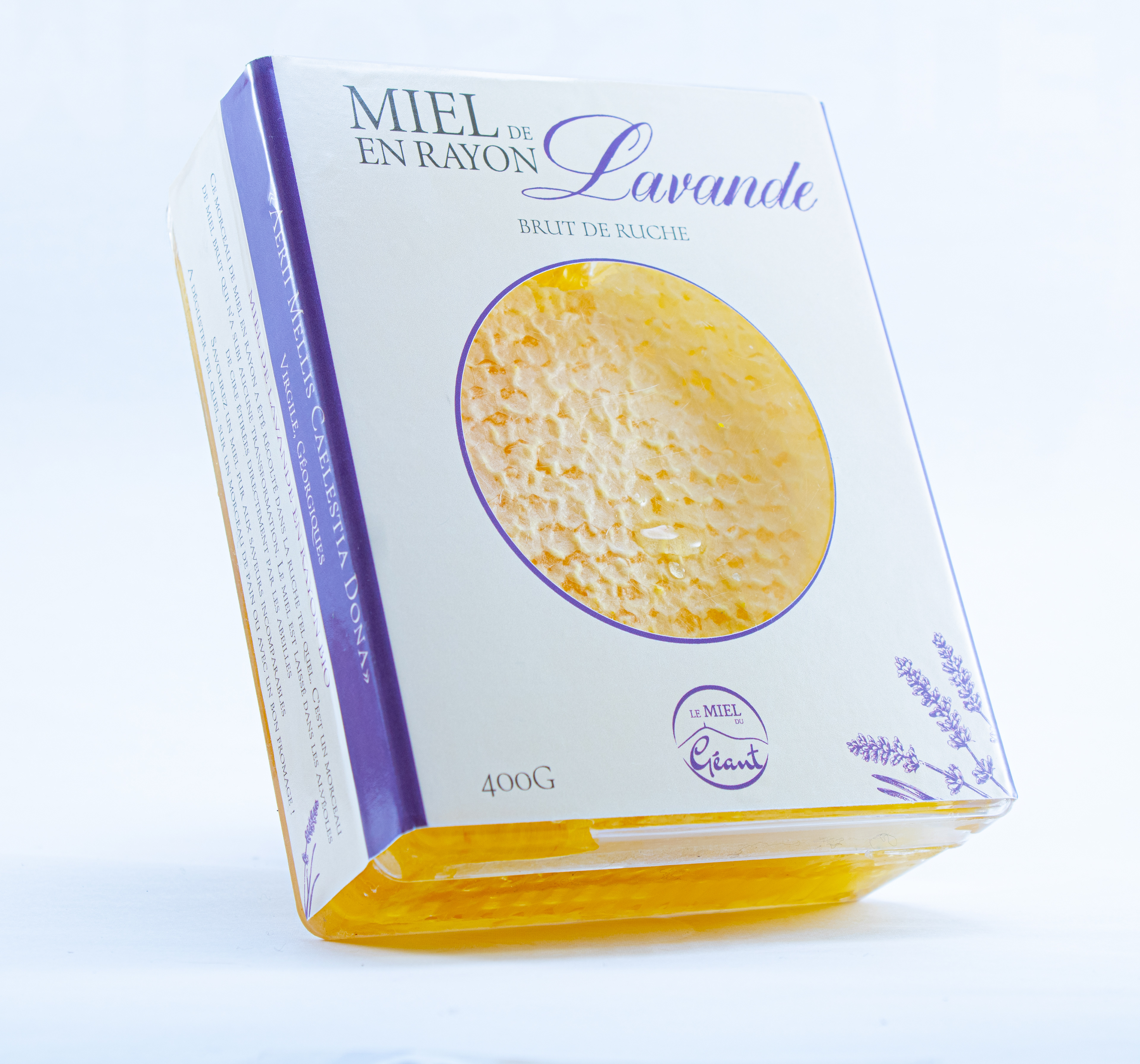Packshot Miel du Géant