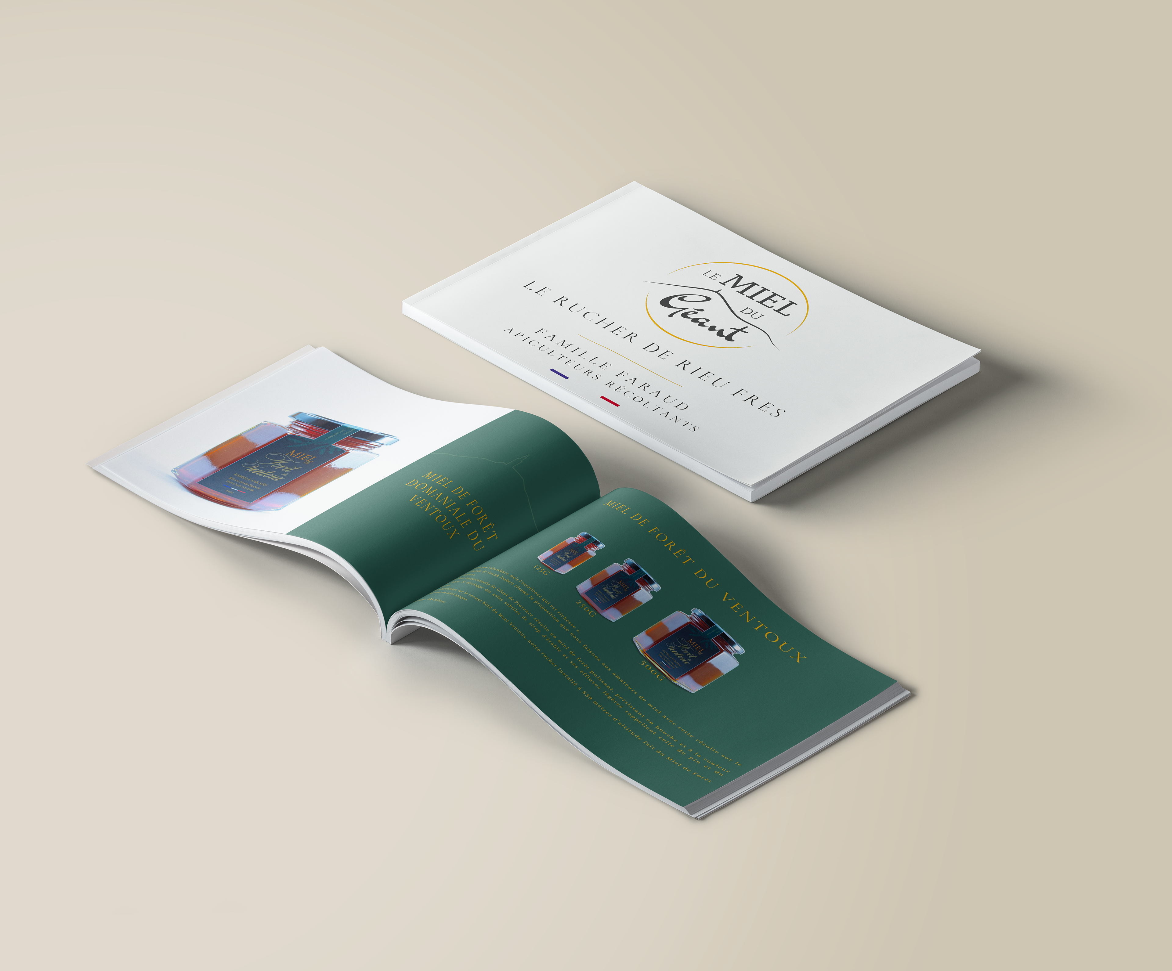 Brochure pour "Miel Du Géant"