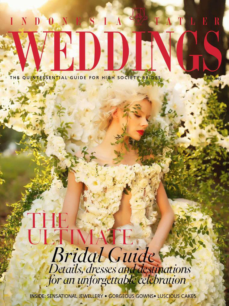 "Cover Page" Indonesia Tatler Weddings 2017