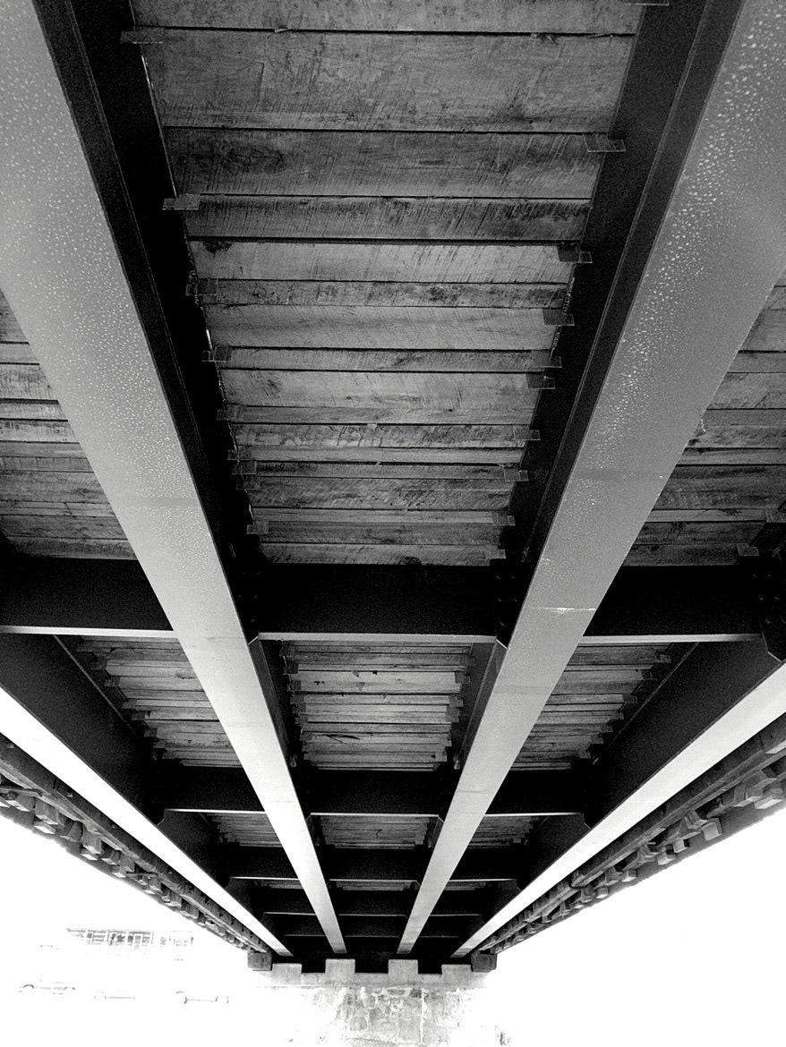 Covered Bridge Abstract