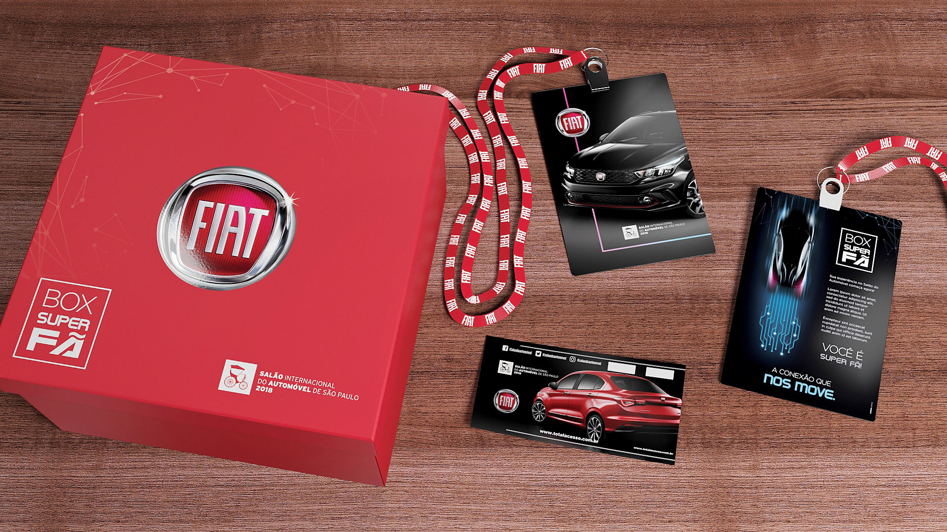 Kit FIAT do Salão do Automóvel 2018
