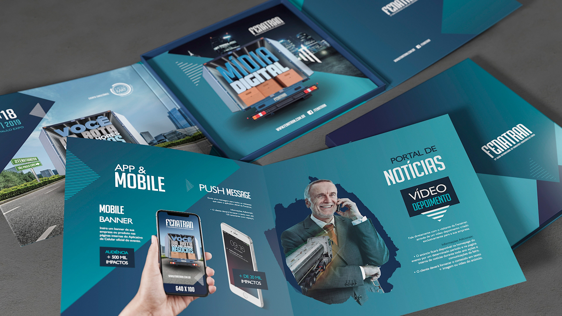 Visualização do Book de Vendas para a Fenatran 2019