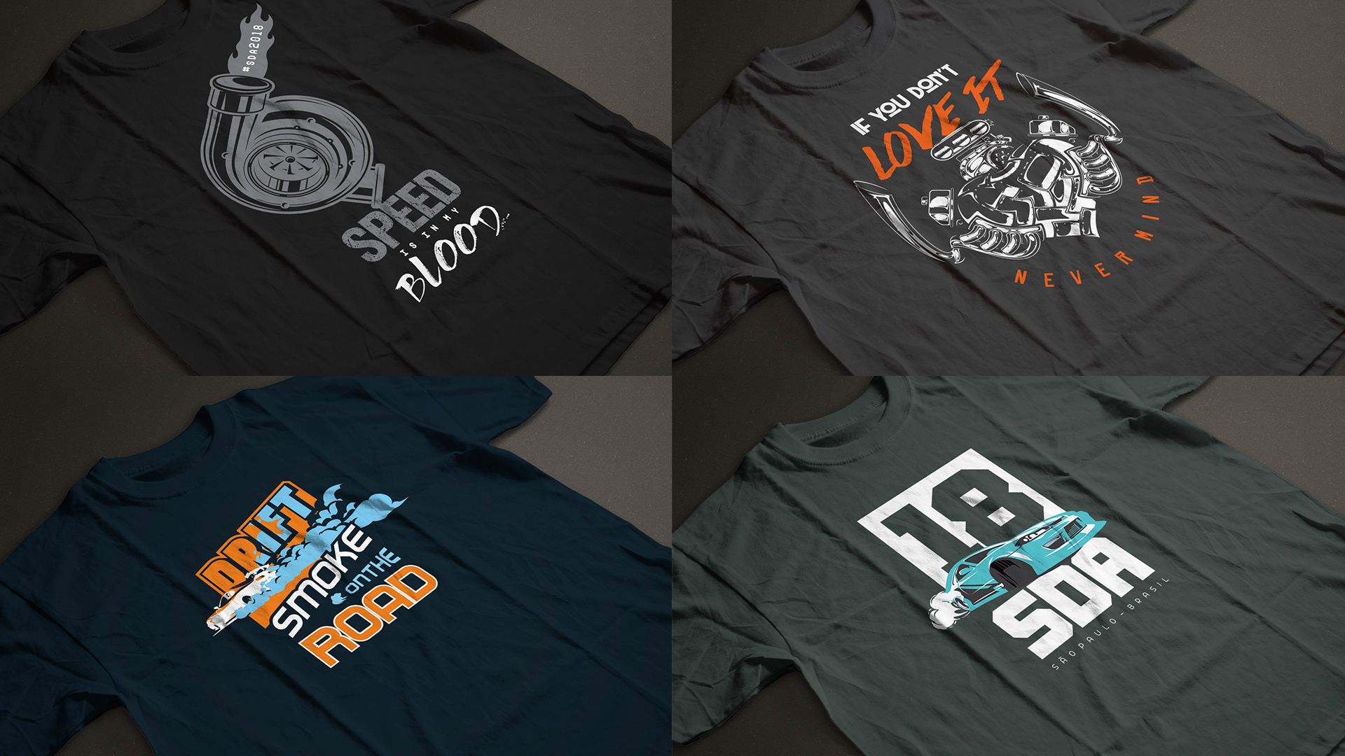 Camisetas para o Salão do Automóvel 2018